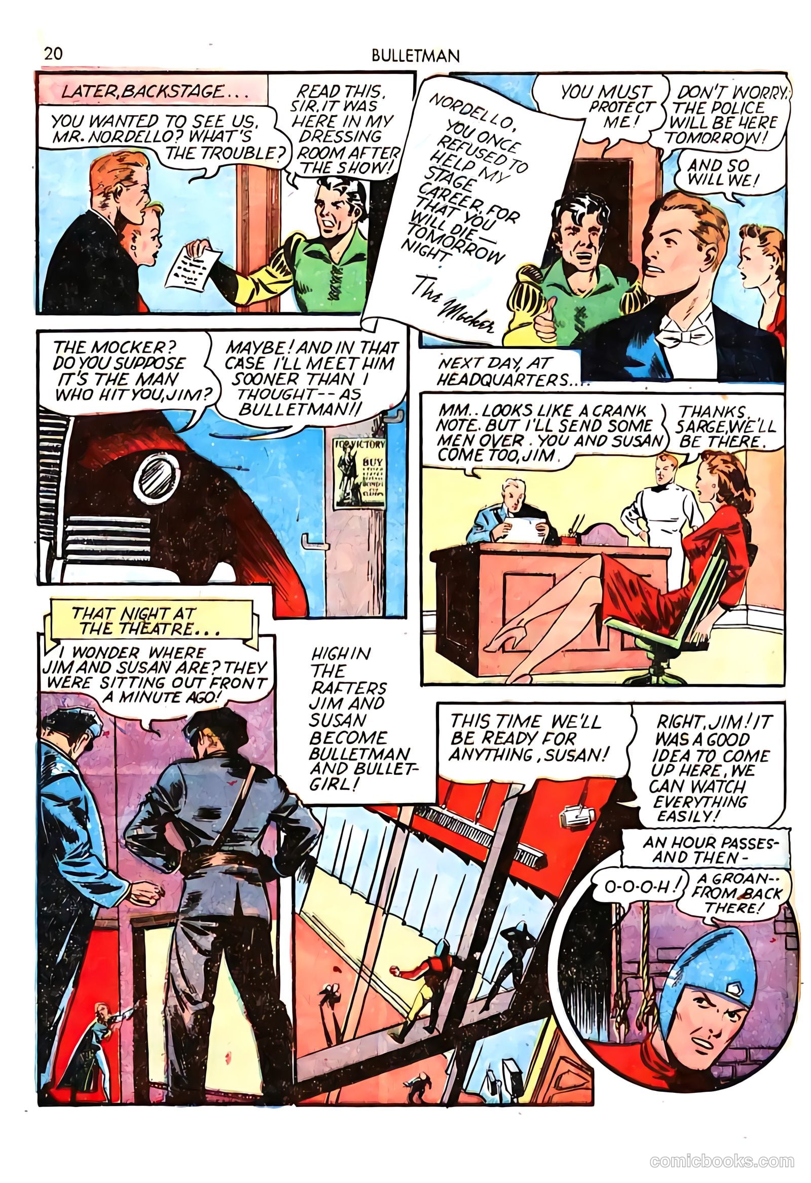 Bulletman #6 — page 20 of 68