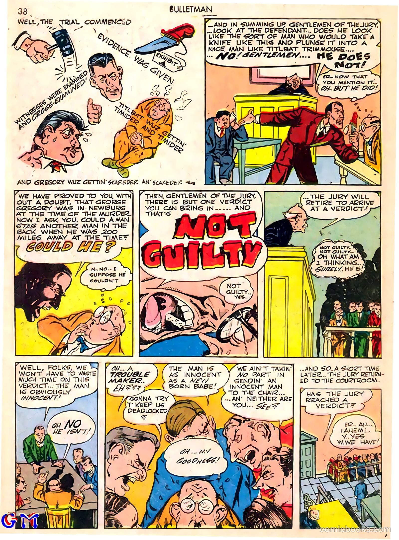 Bulletman #7 — page 38 of 68