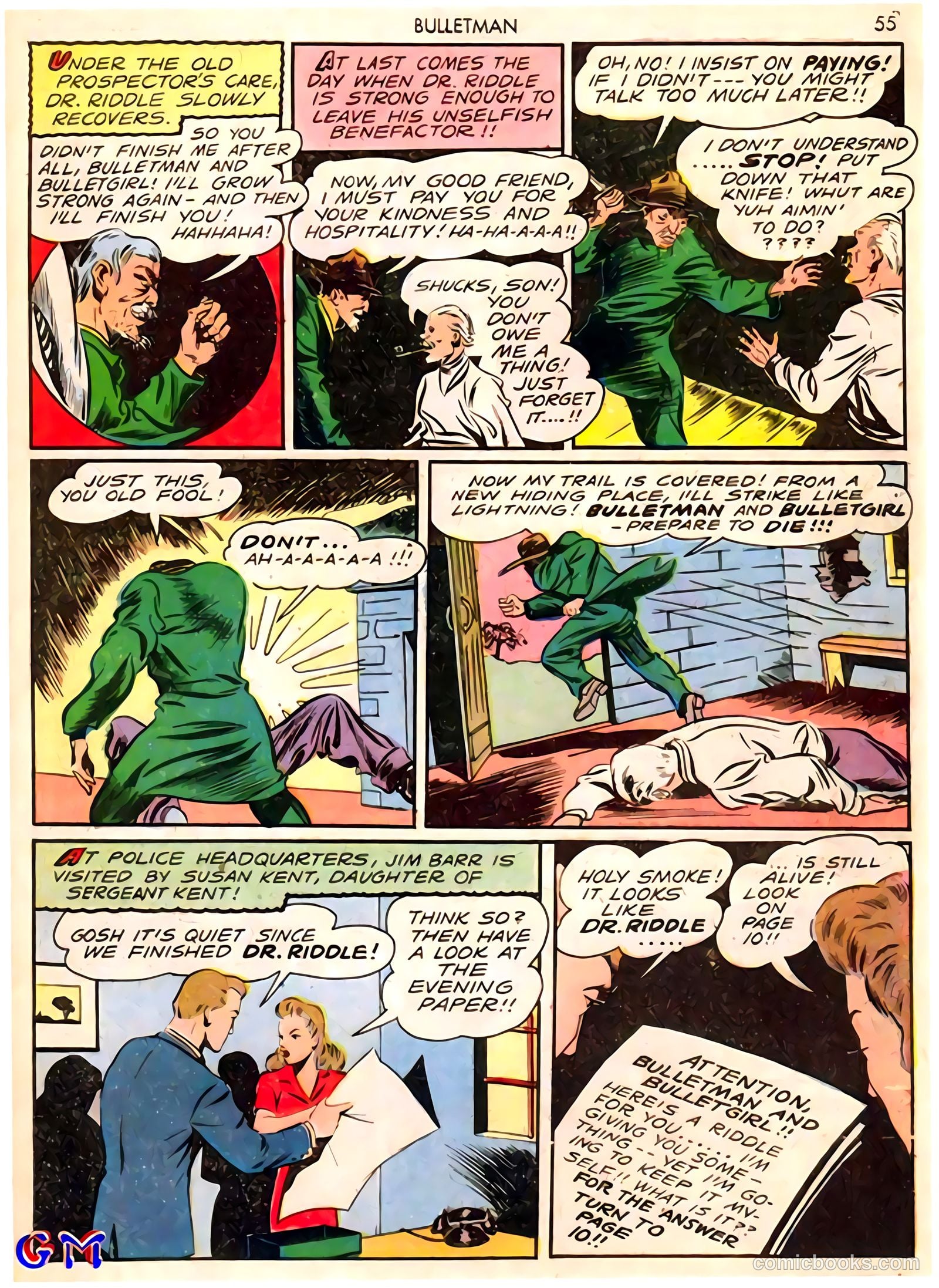 Bulletman #7 — page 55 of 68