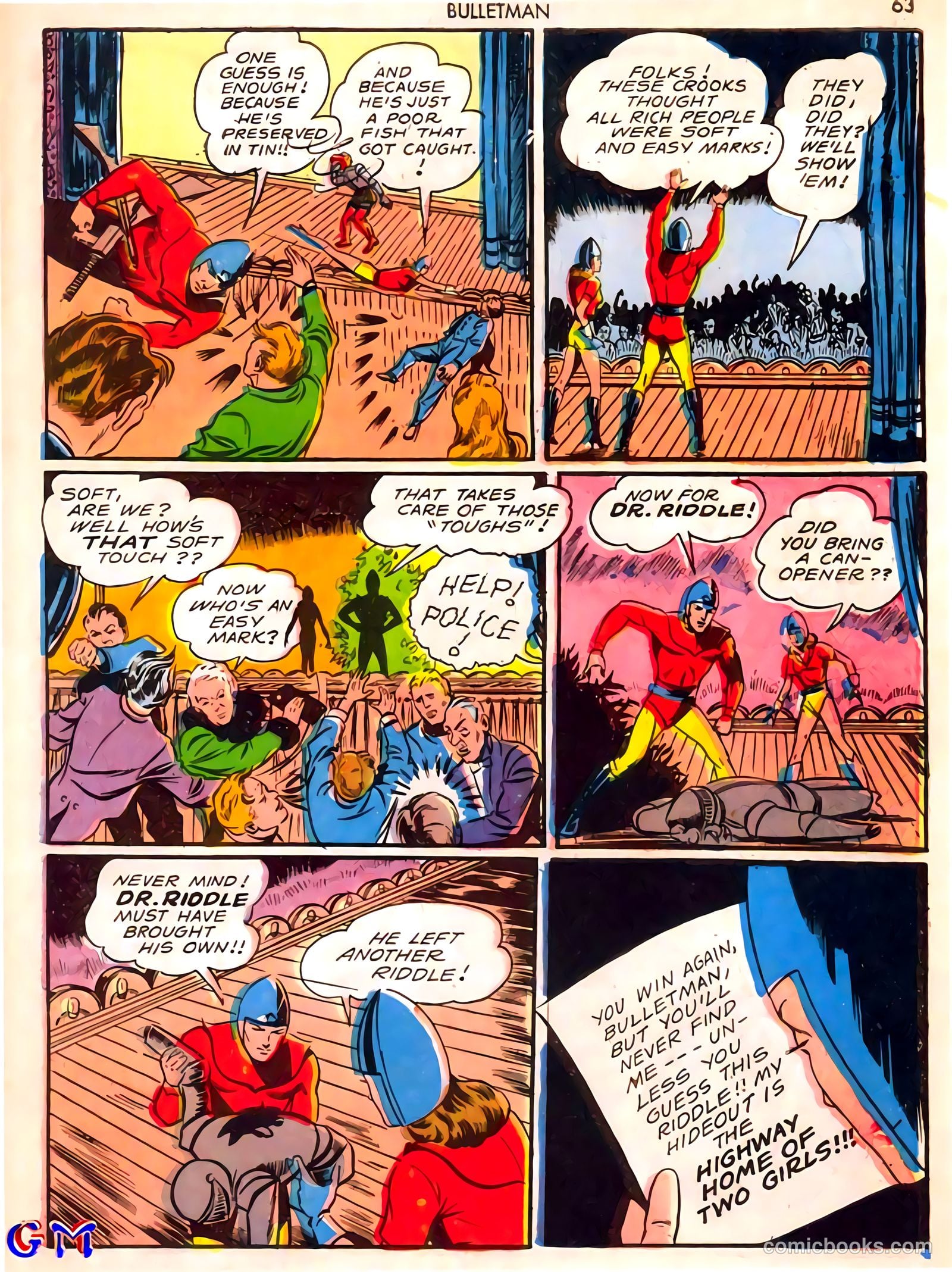 Bulletman #7 — page 63 of 68