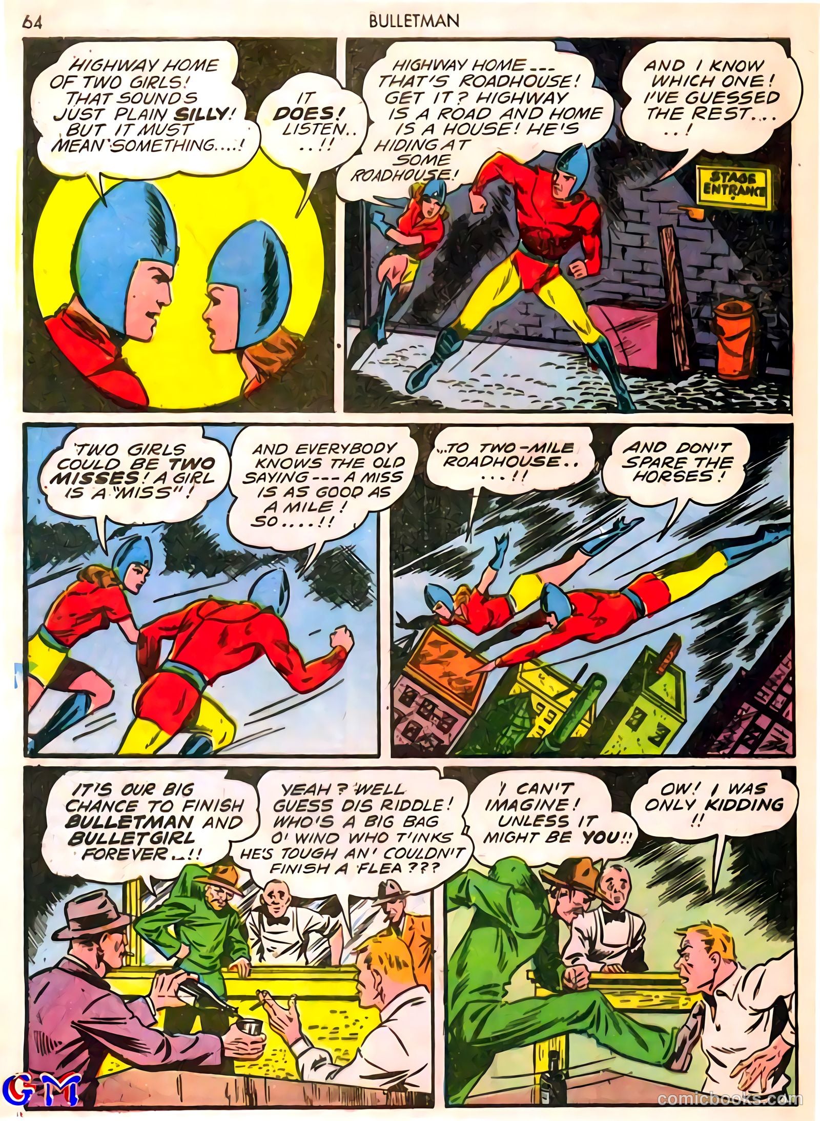 Bulletman #7 — page 64 of 68