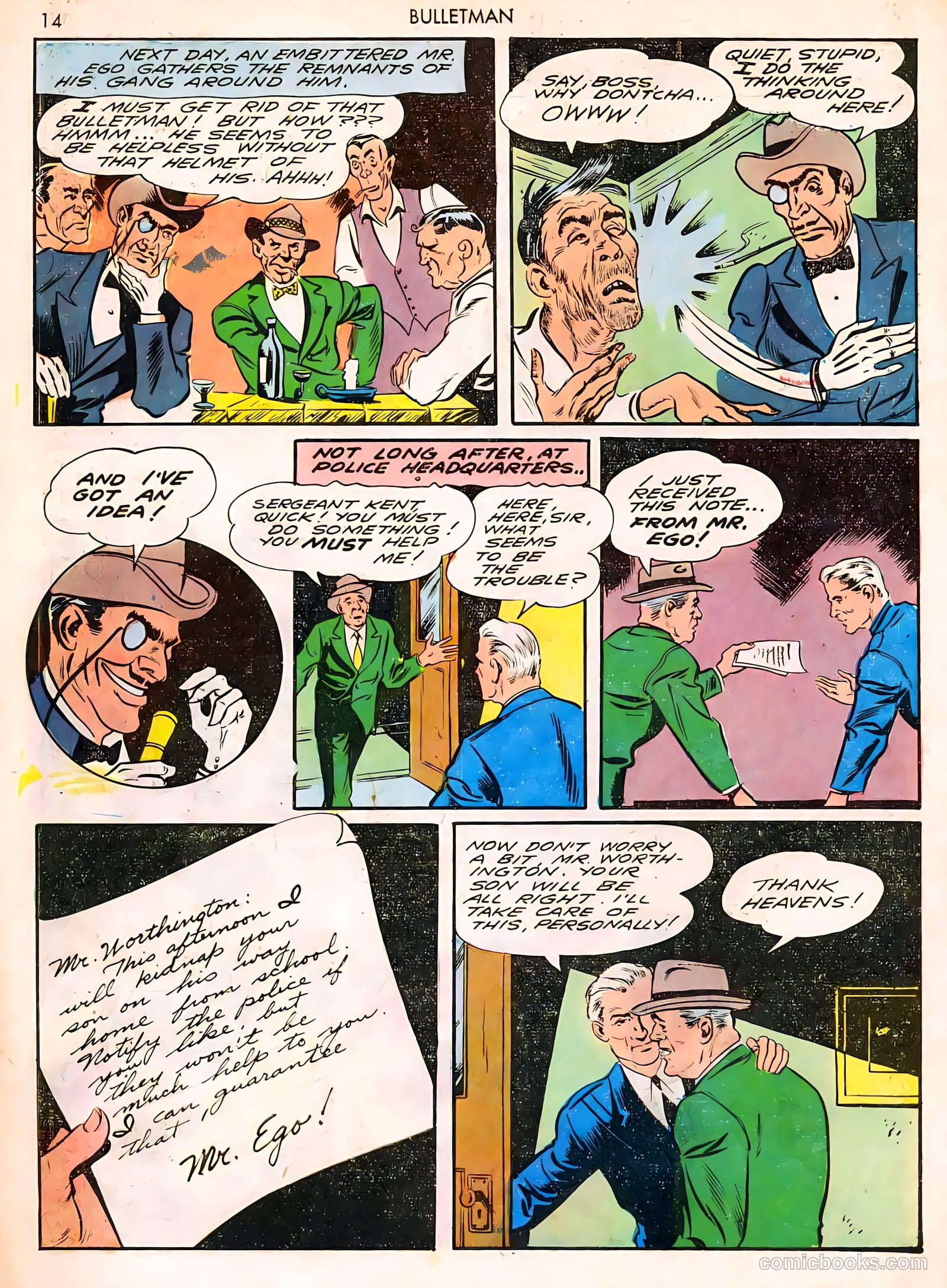 Bulletman #8 — page 14 of 68