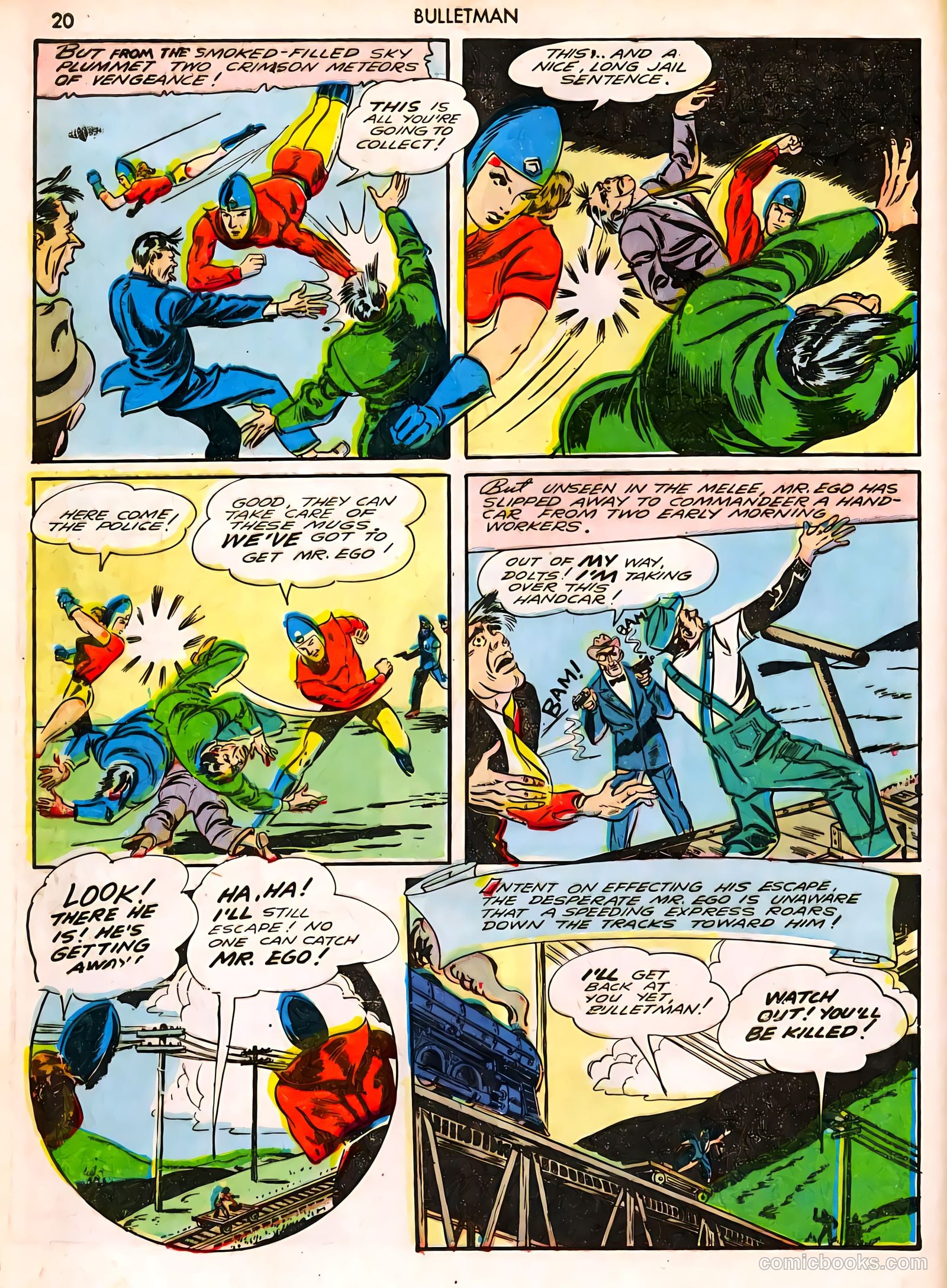 Bulletman #8 — page 20 of 68