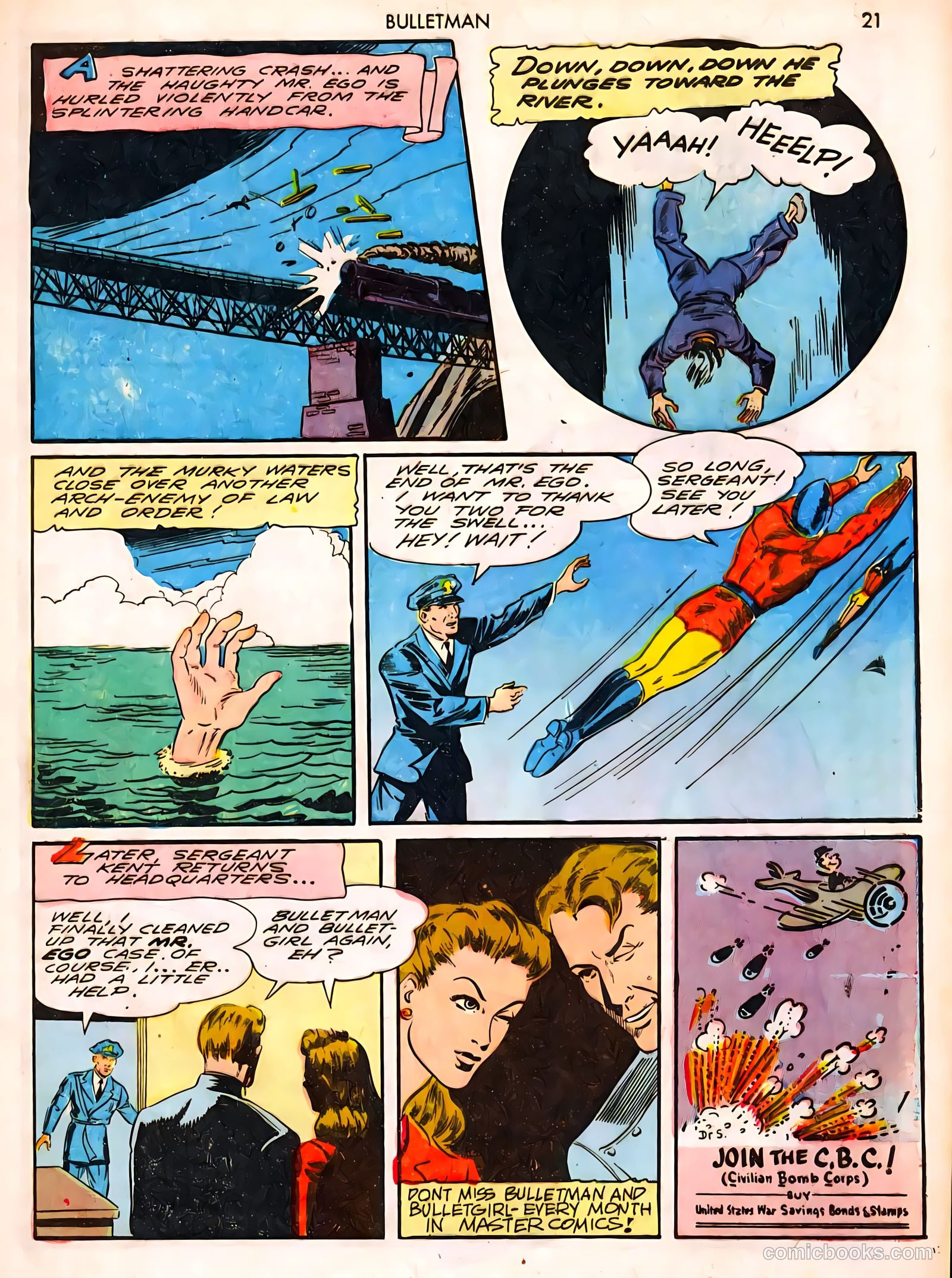 Bulletman #8 — page 21 of 68