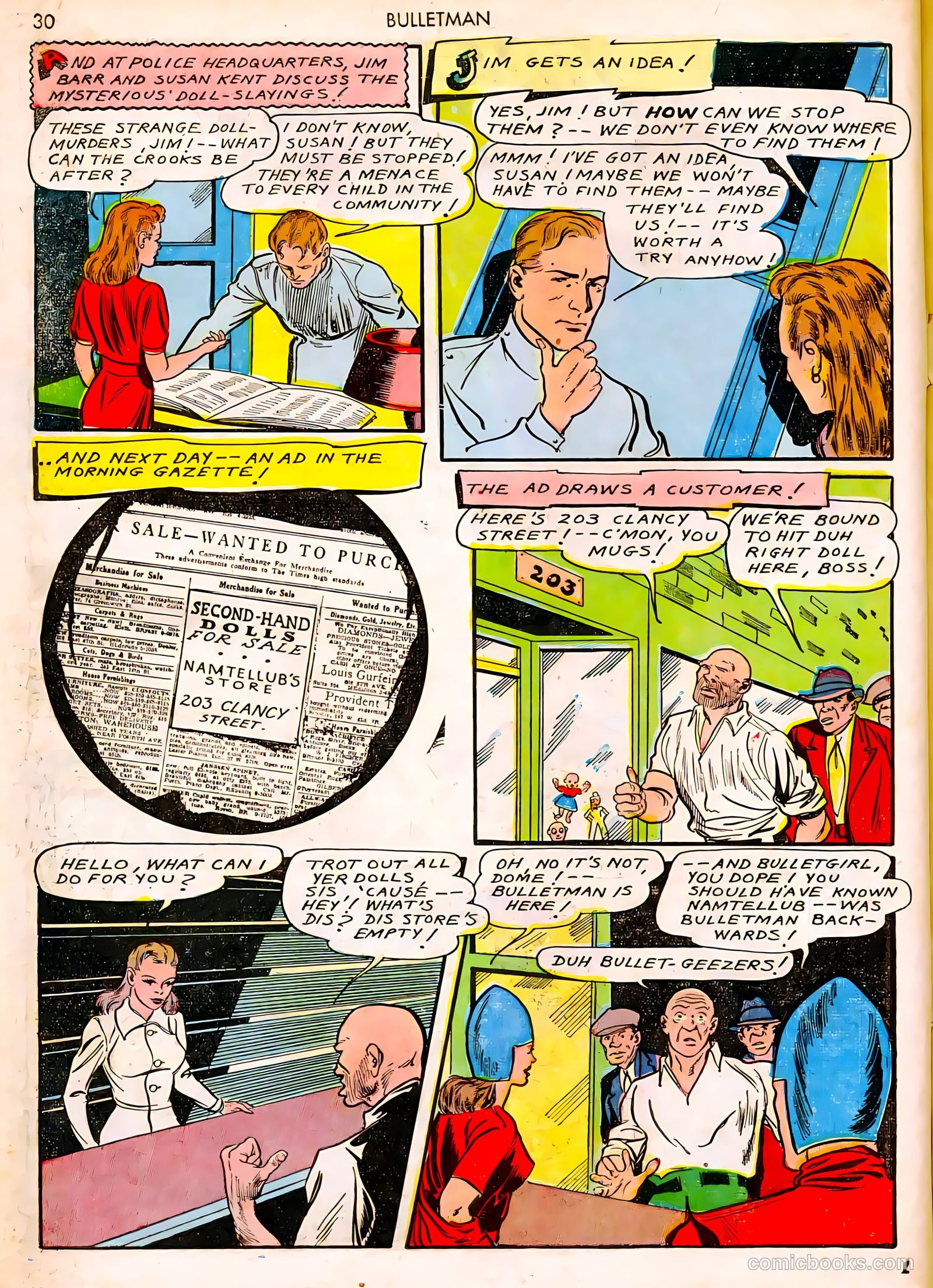 Bulletman #8 — page 30 of 68