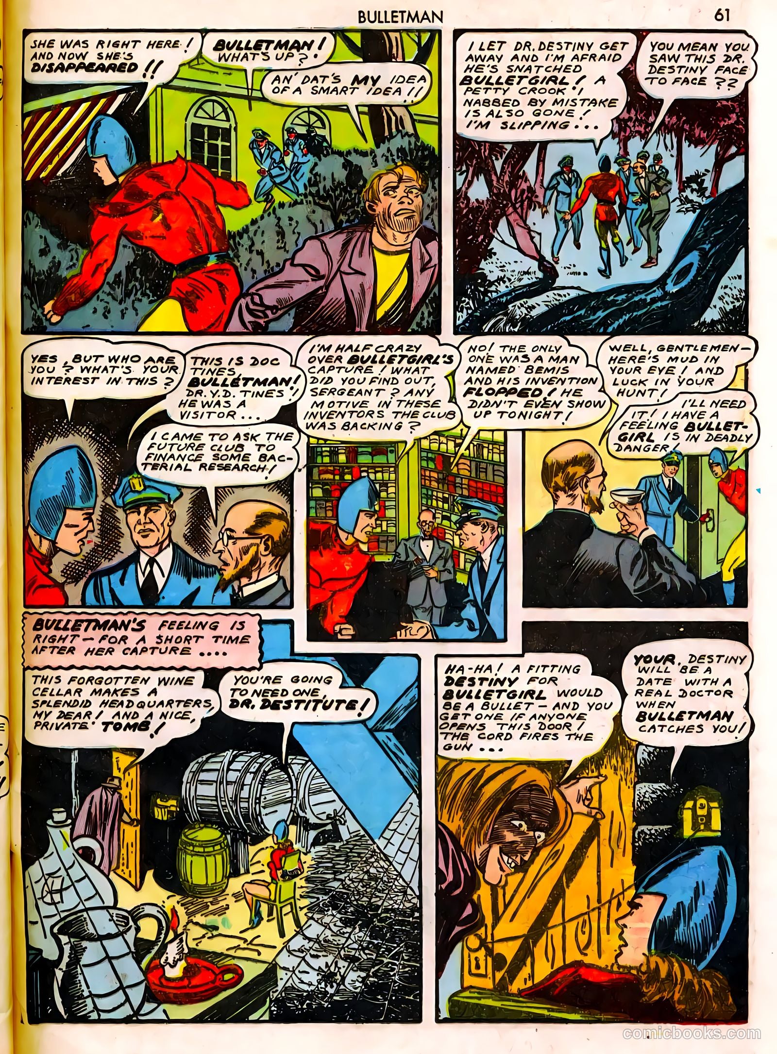 Bulletman #8 — page 61 of 68