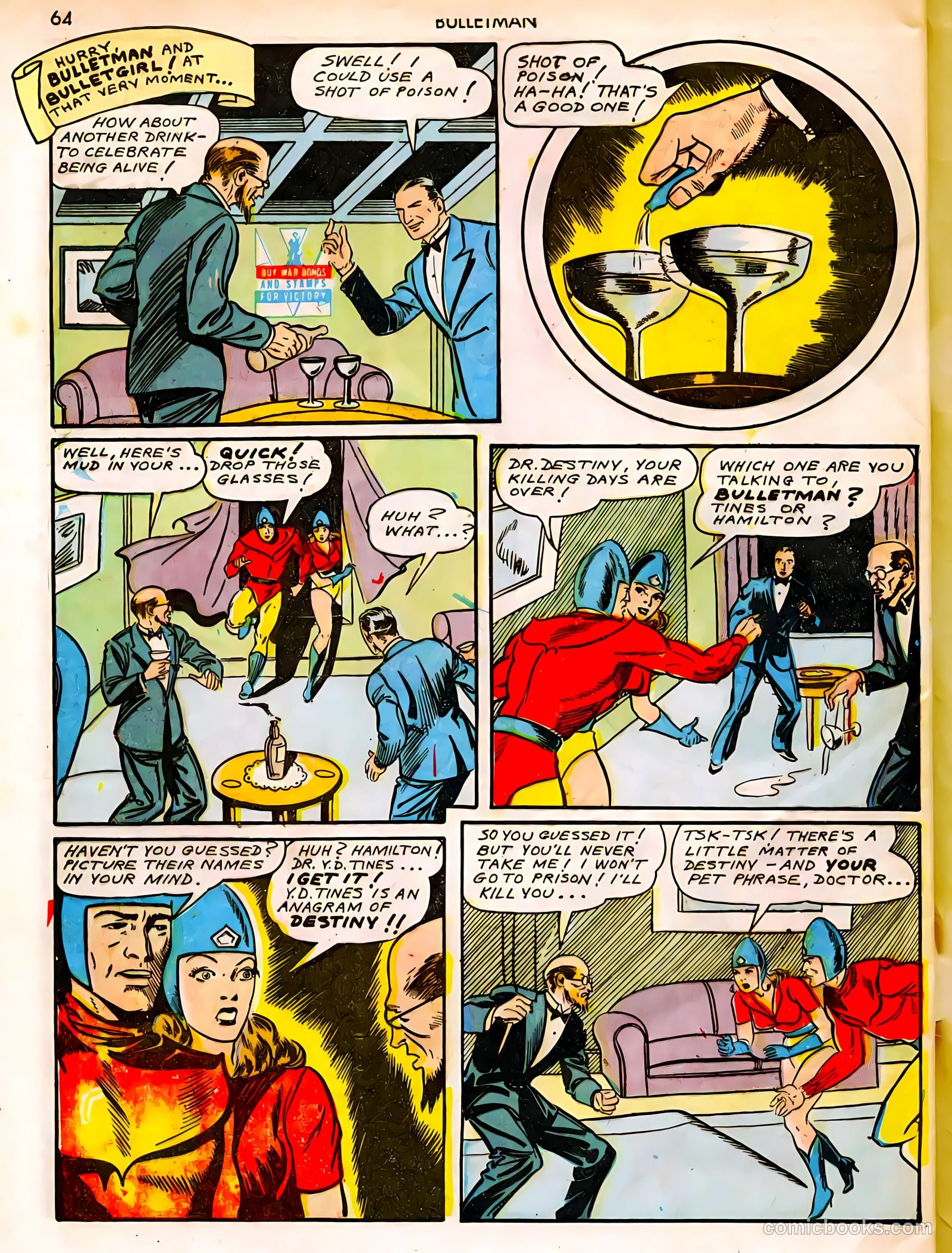 Bulletman #8 — page 64 of 68
