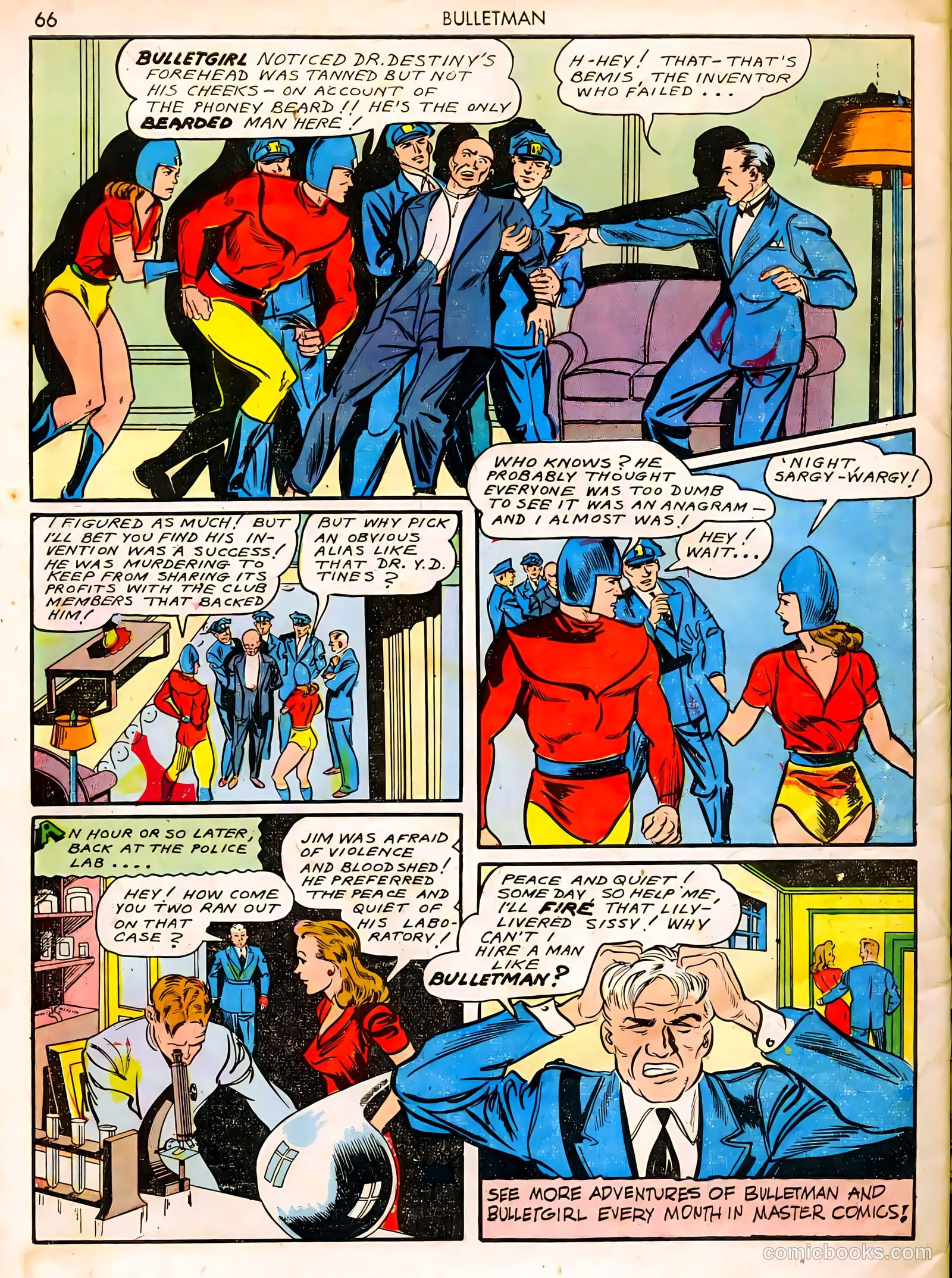 Bulletman #8 — page 66 of 68