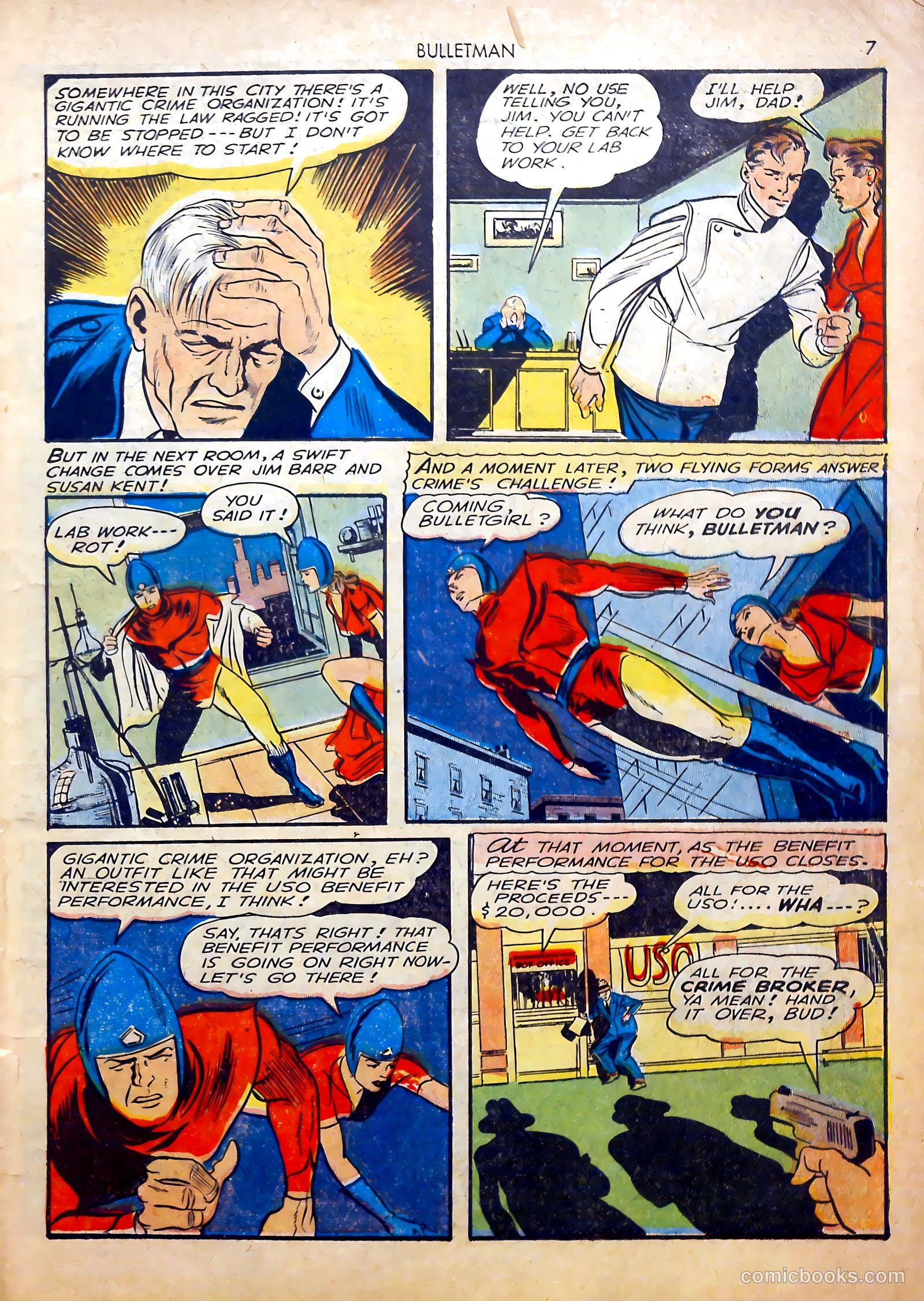 Bulletman #9 — page 8 of 69