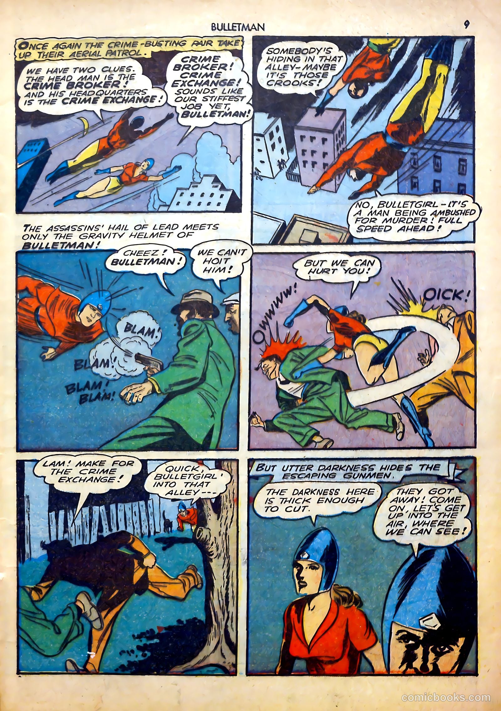 Bulletman #9 — page 10 of 69