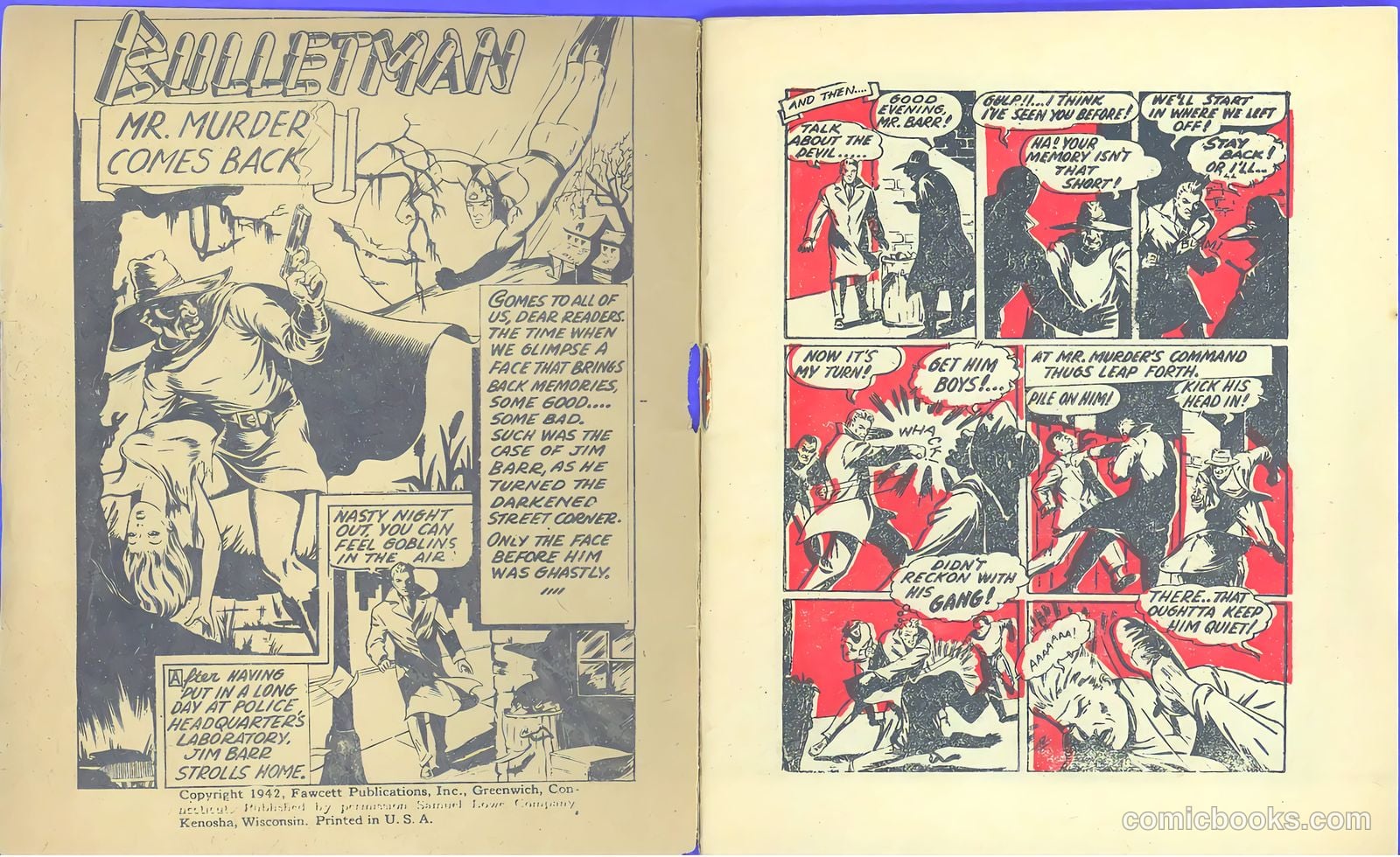 Bulletman [Mighty Midget Comic] #11 — page 2 of 18