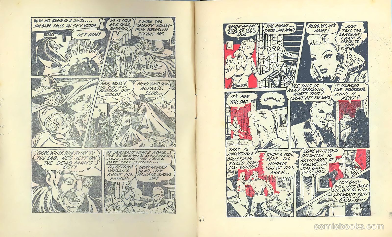 Bulletman [Mighty Midget Comic] #11 — page 3 of 18