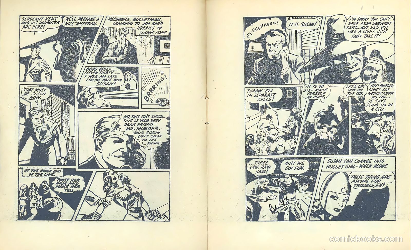 Bulletman [Mighty Midget Comic] #11 — page 6 of 18