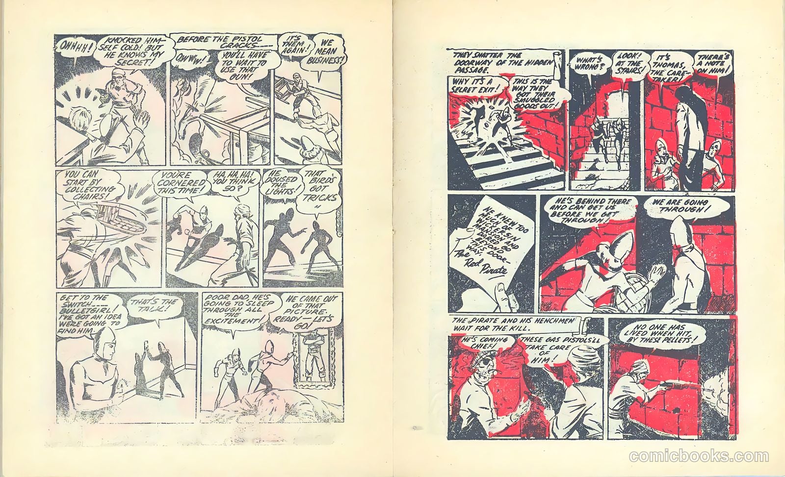 Bulletman [Mighty Midget Comic] #11 — page 11 of 18