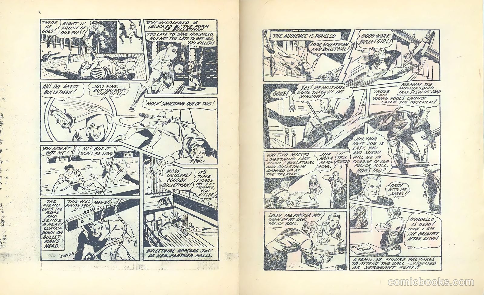 Bulletman [Mighty Midget Comic] #11 — page 15 of 18