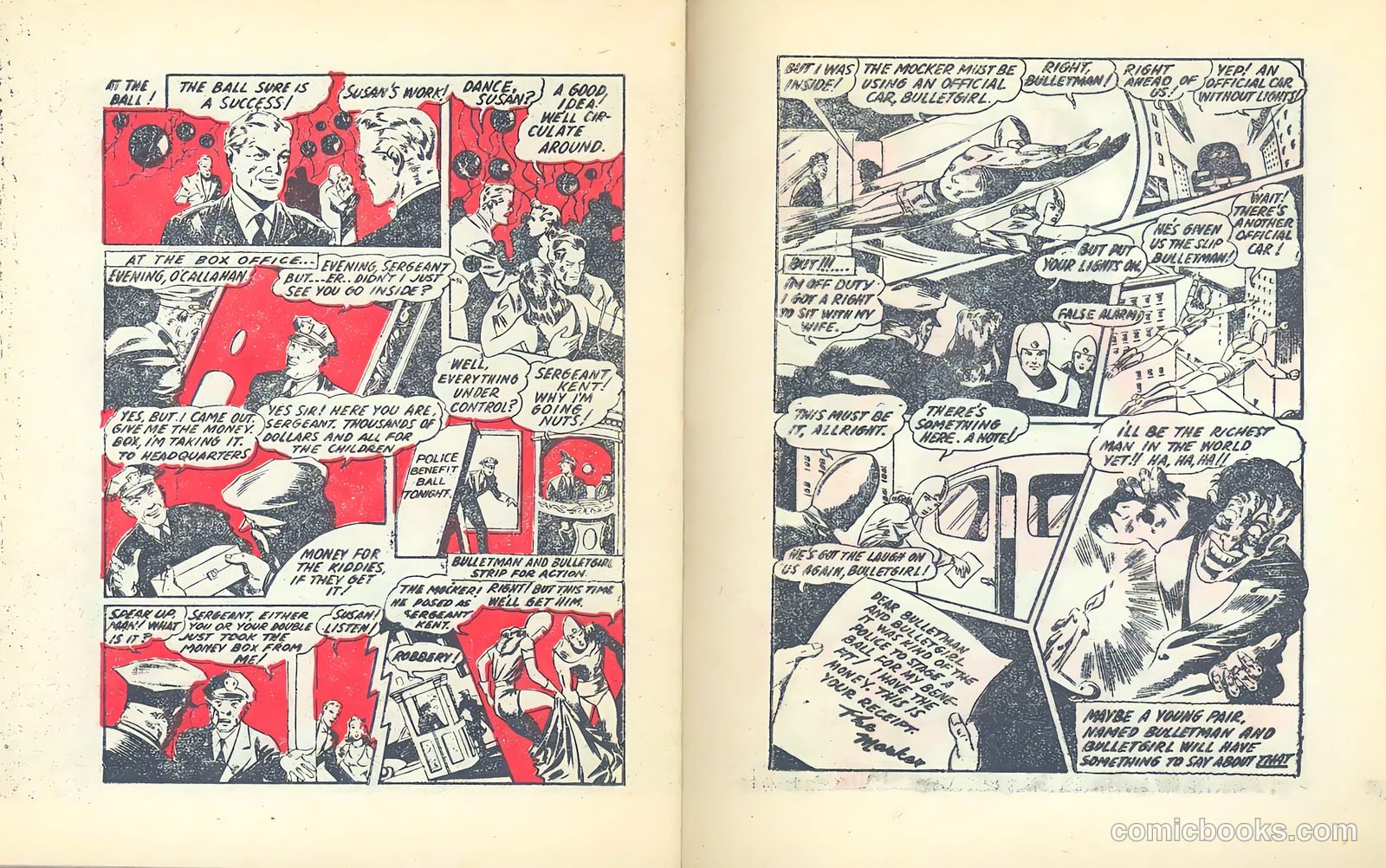 Bulletman [Mighty Midget Comic] #11 — page 16 of 18