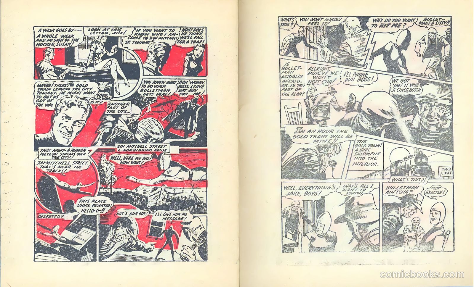 Bulletman [Mighty Midget Comic] #11 — page 17 of 18