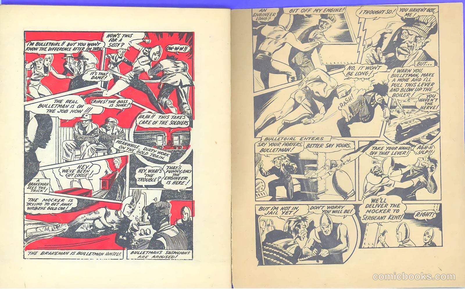Bulletman [Mighty Midget Comic] #11 — page 18 of 18