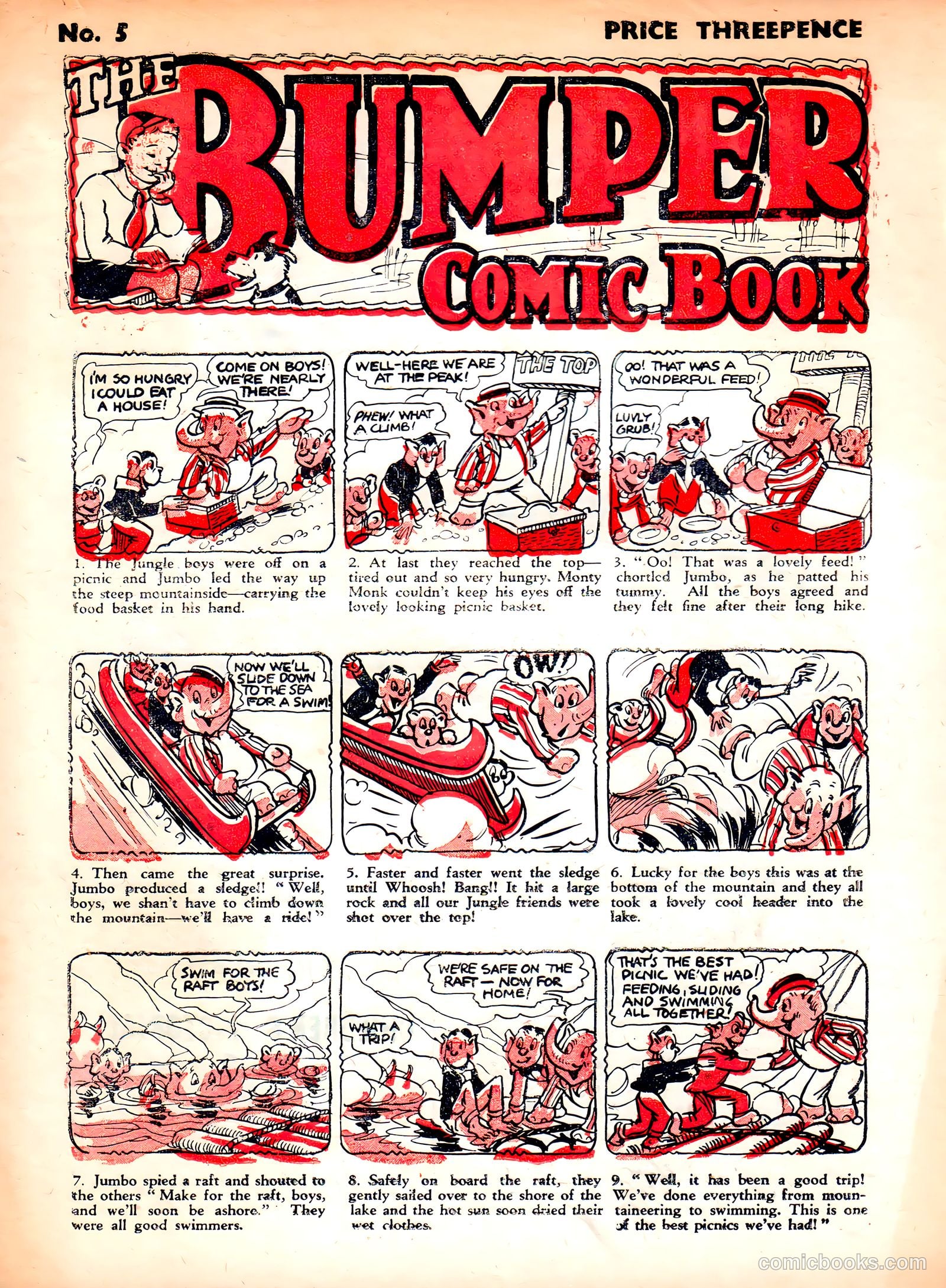 Bumper Comic Book #5 — page 1 of 12