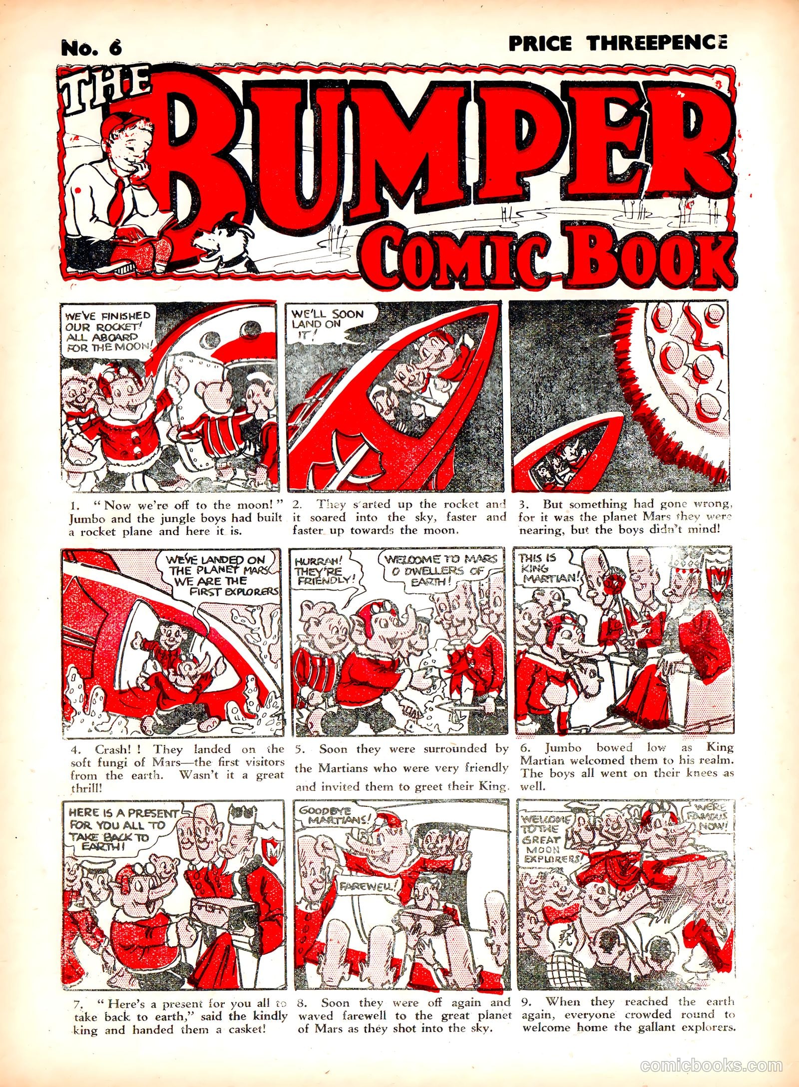 Bumper Comic Book #6 — page 1 of 12