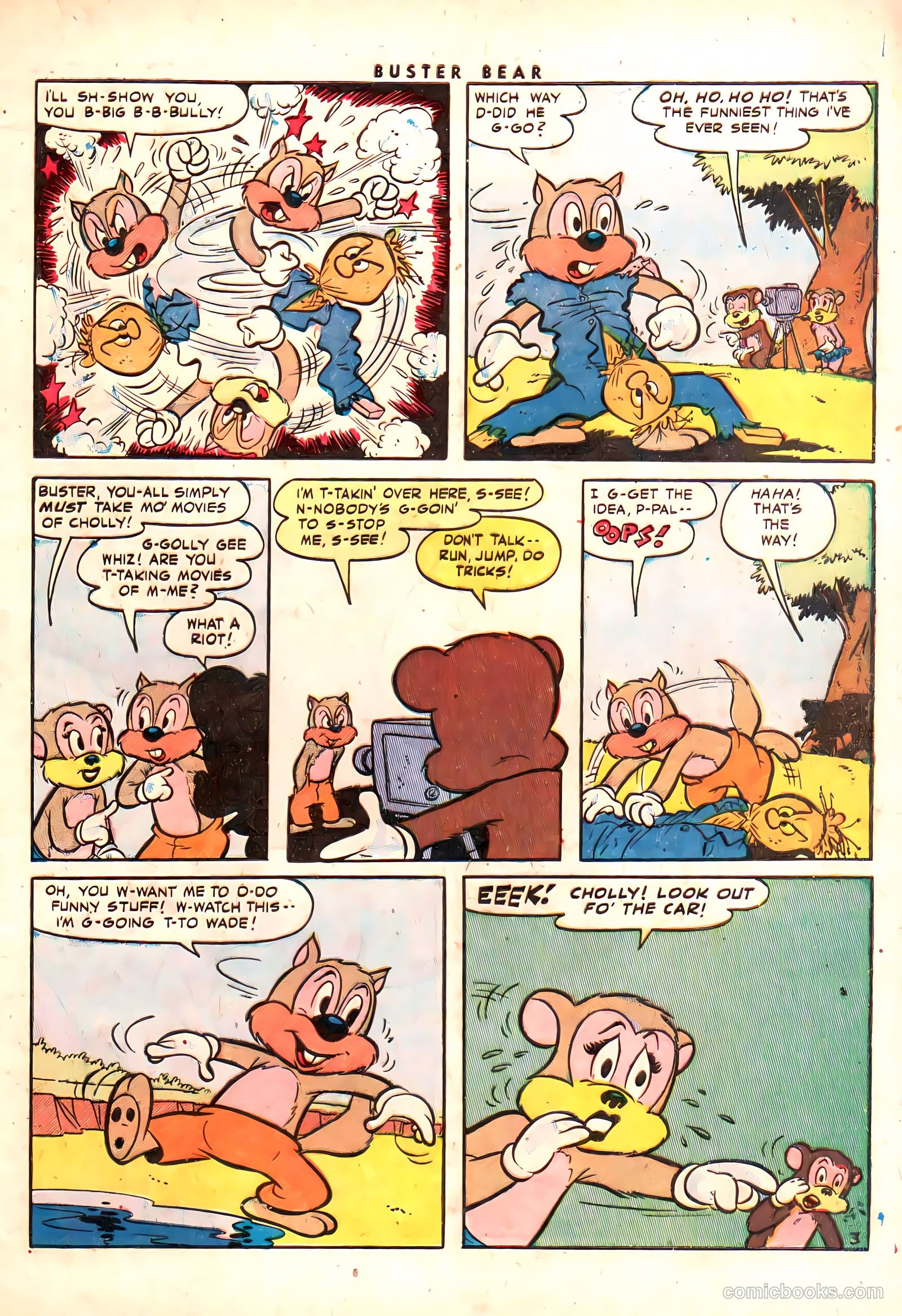 Buster Bear #1 — page 5 of 36