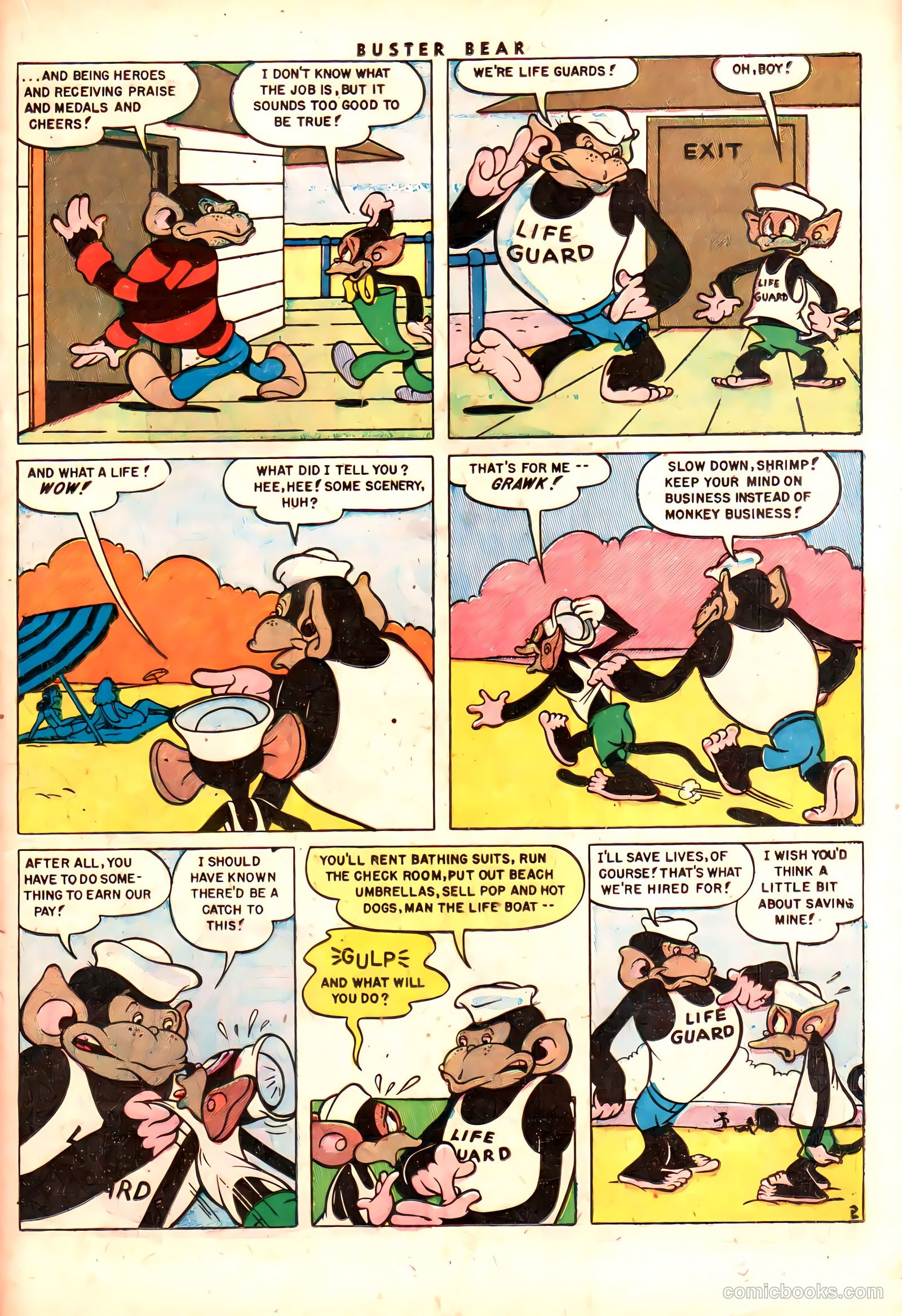 Buster Bear #1 — page 21 of 36