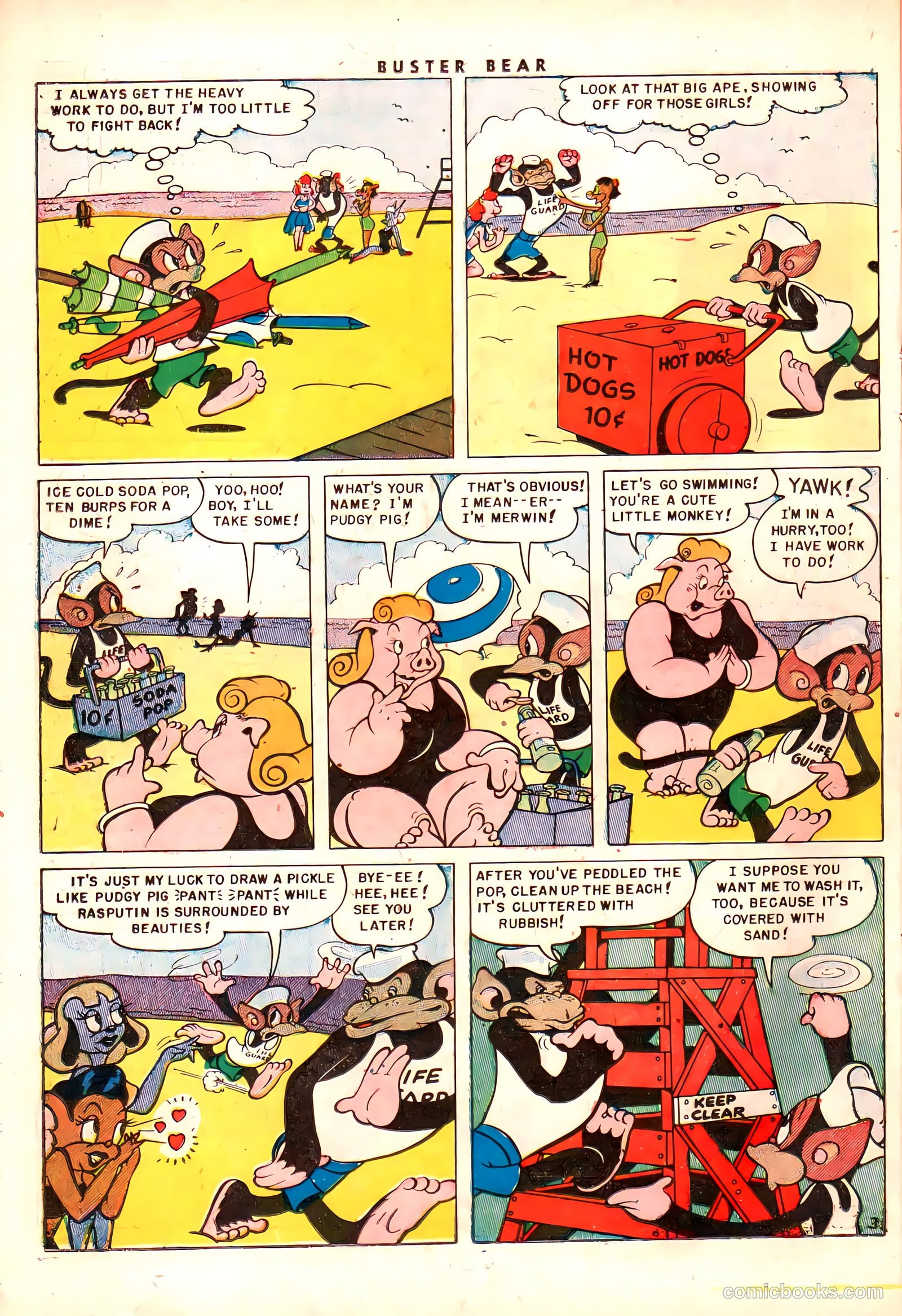Buster Bear #1 — page 22 of 36