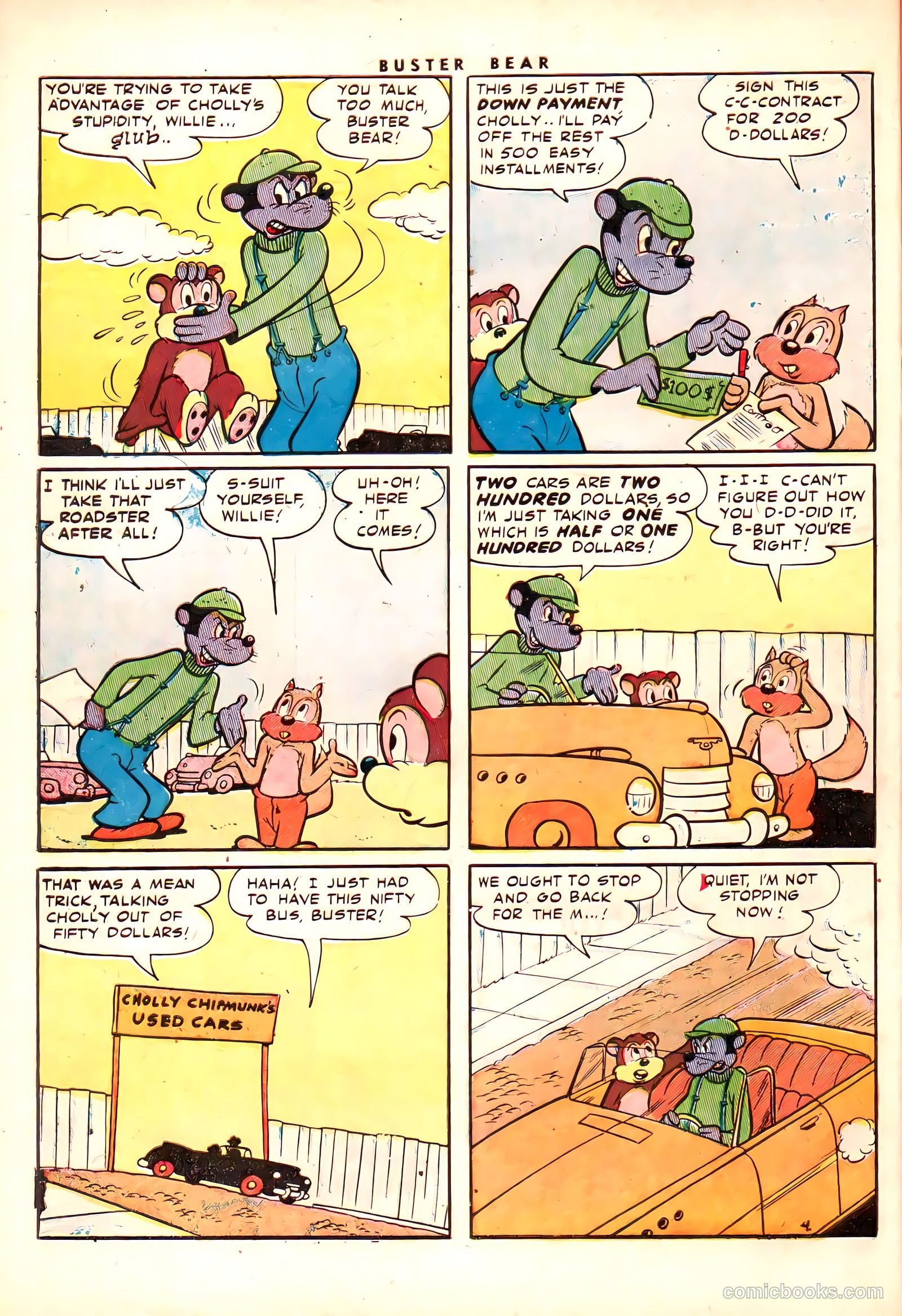 Buster Bear #1 — page 30 of 36