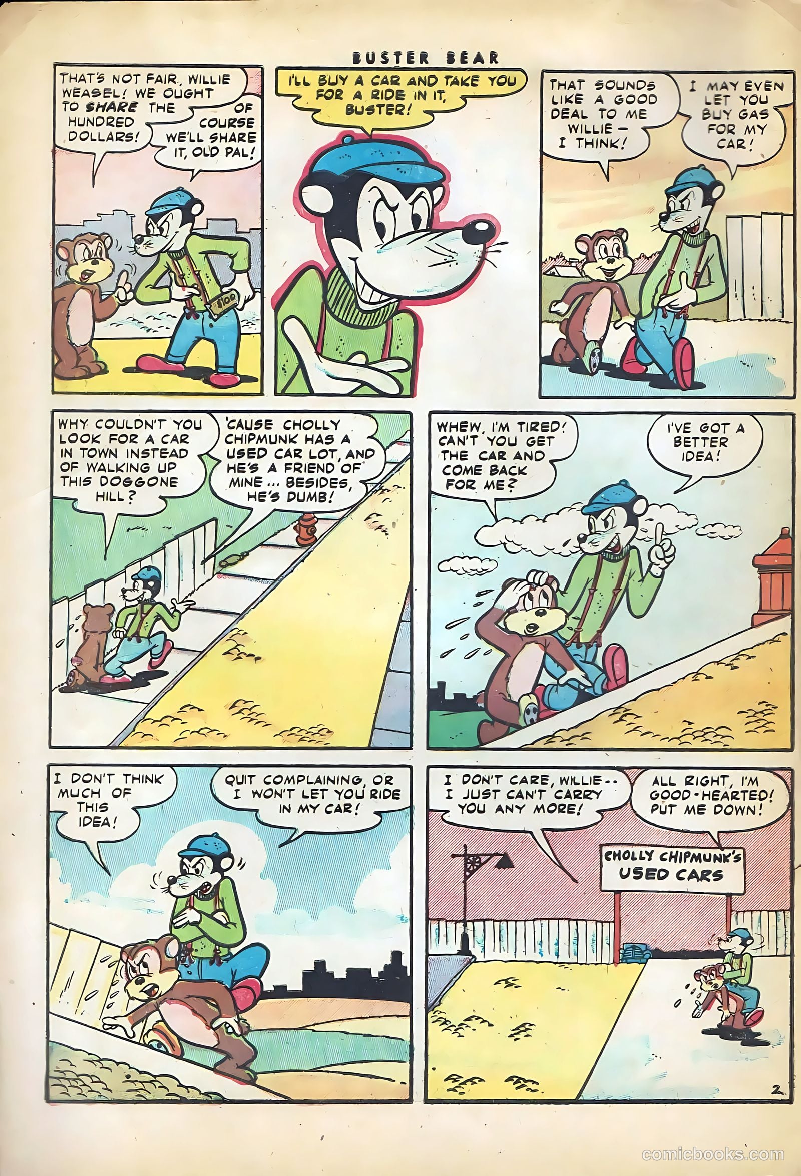 Buster Bear #10 — page 4 of 36