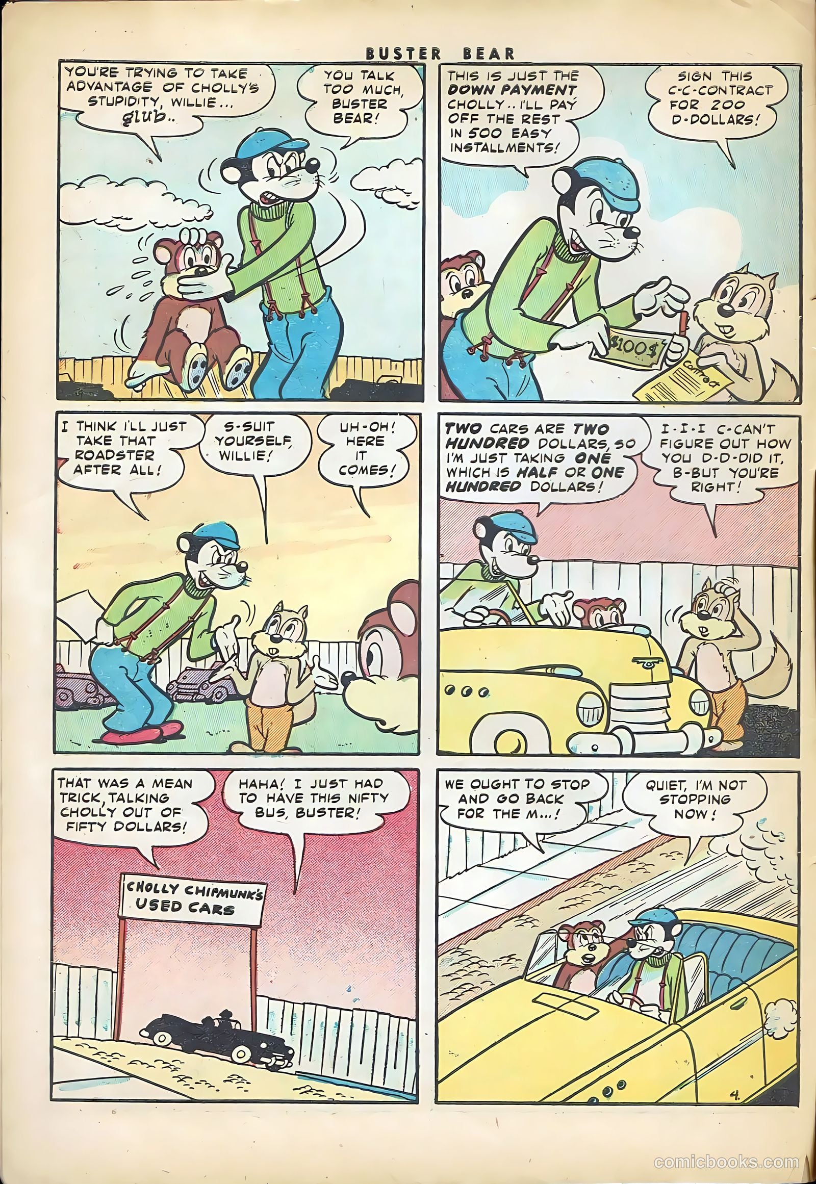 Buster Bear #10 — page 6 of 36