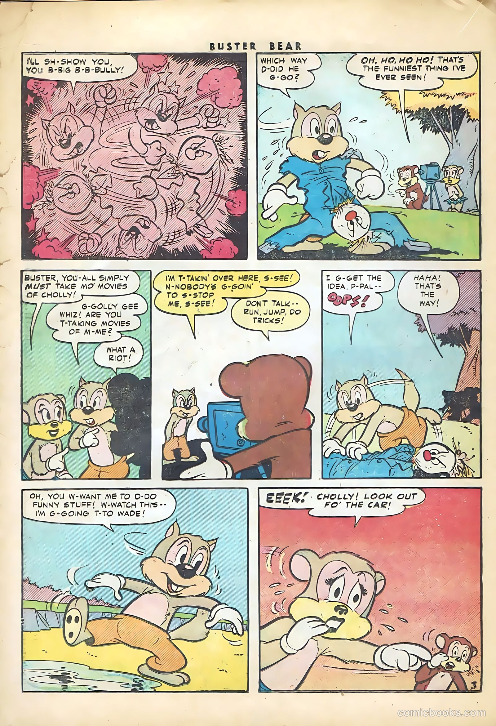 Buster Bear #10 — page 20 of 36