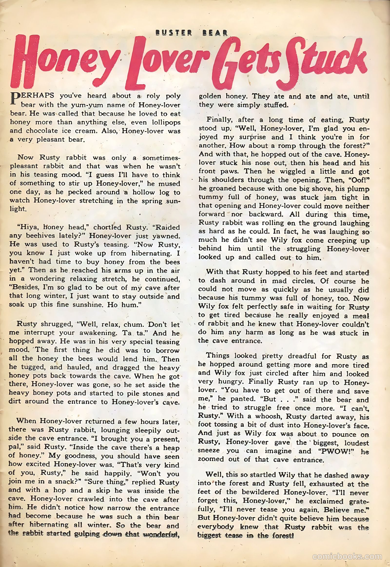 Buster Bear #10 — page 25 of 36