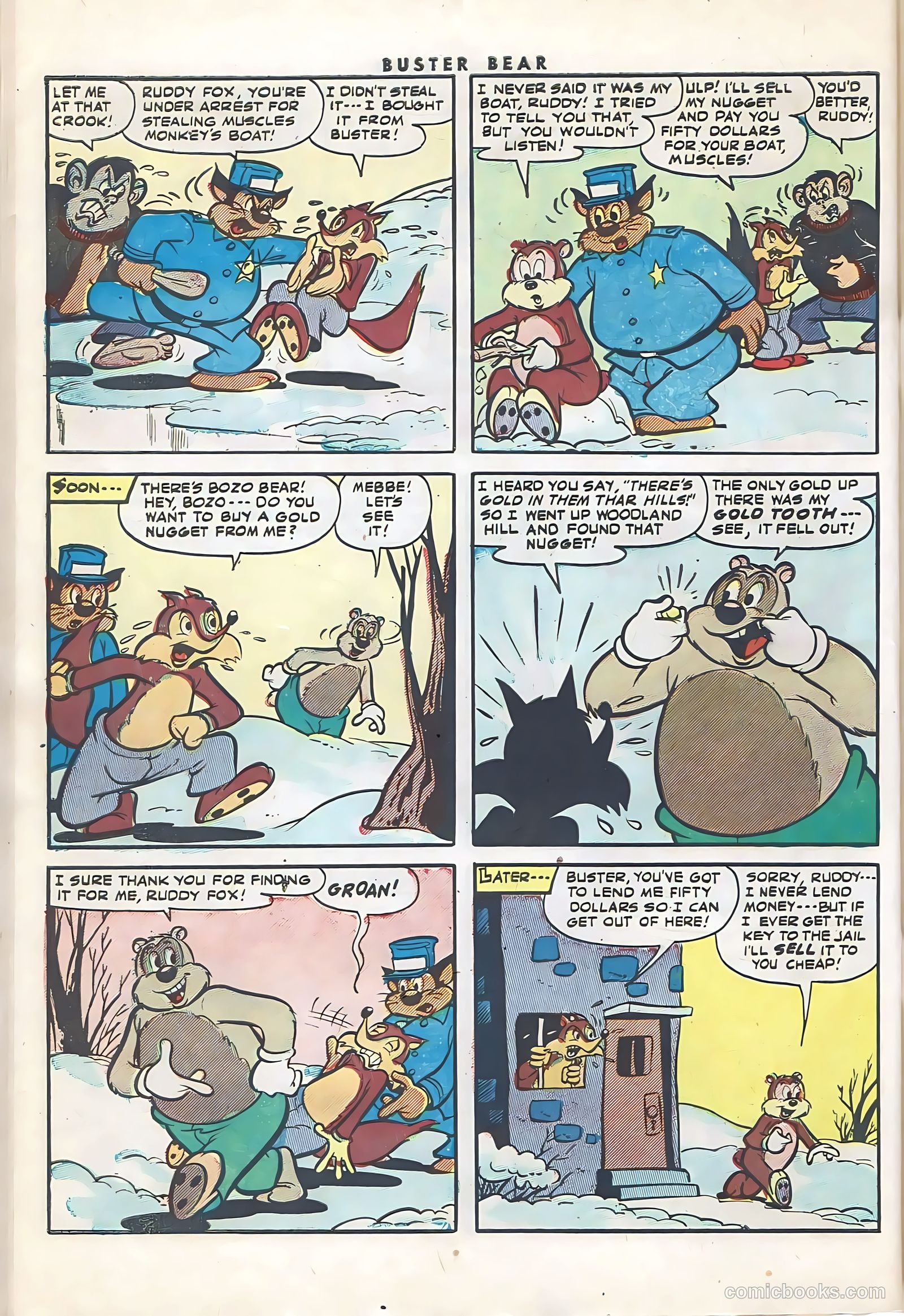 Buster Bear #3 — page 32 of 36