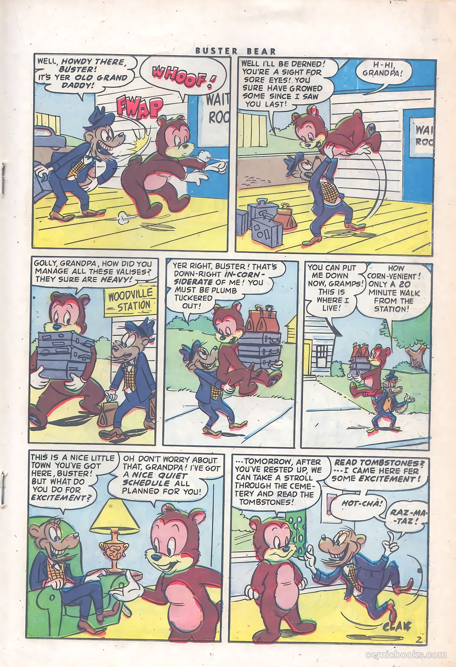 Buster Bear #5 — page 19 of 36