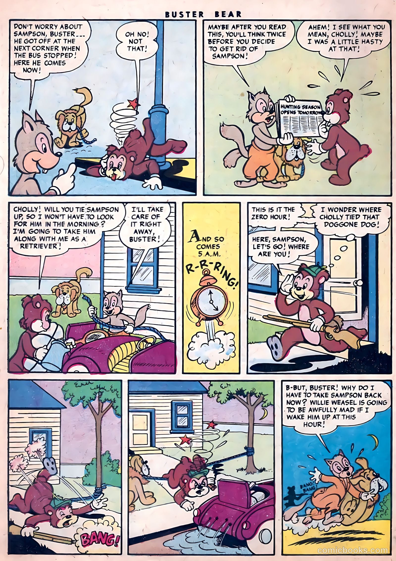 Buster Bear #9 — page 6 of 36