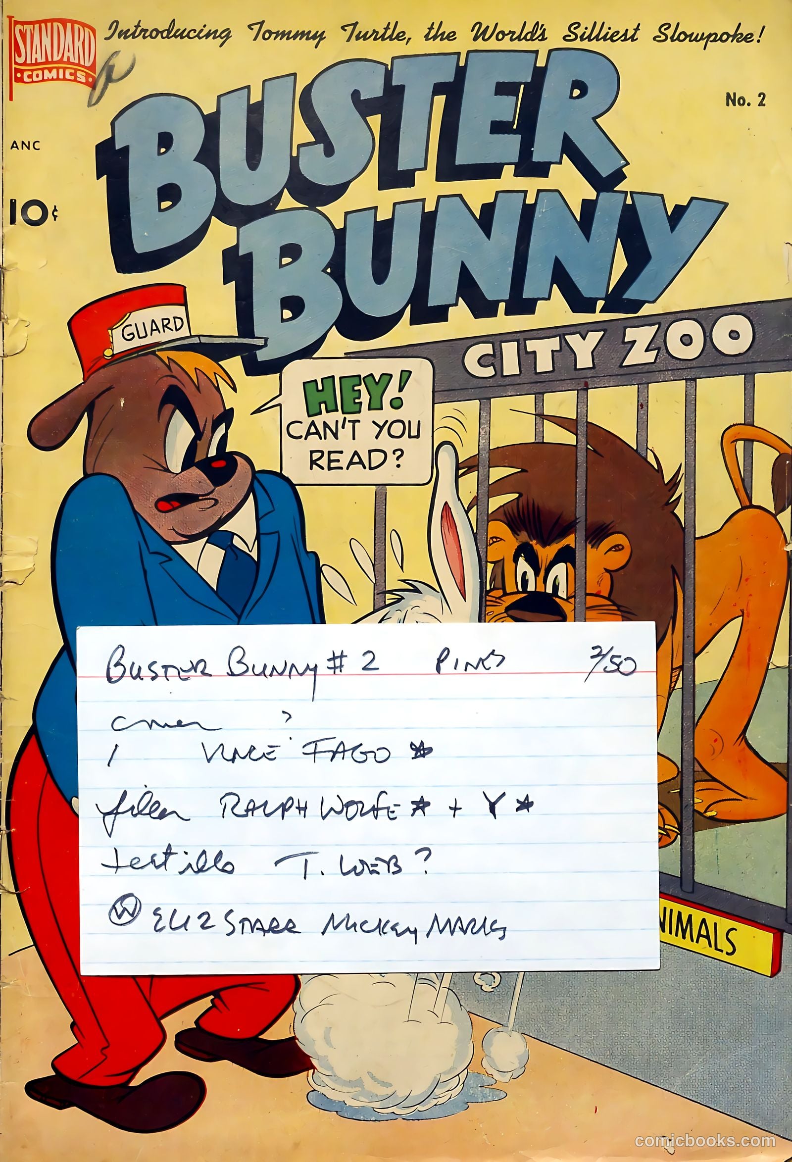 Buster Bunny #2 — page 37 of 37