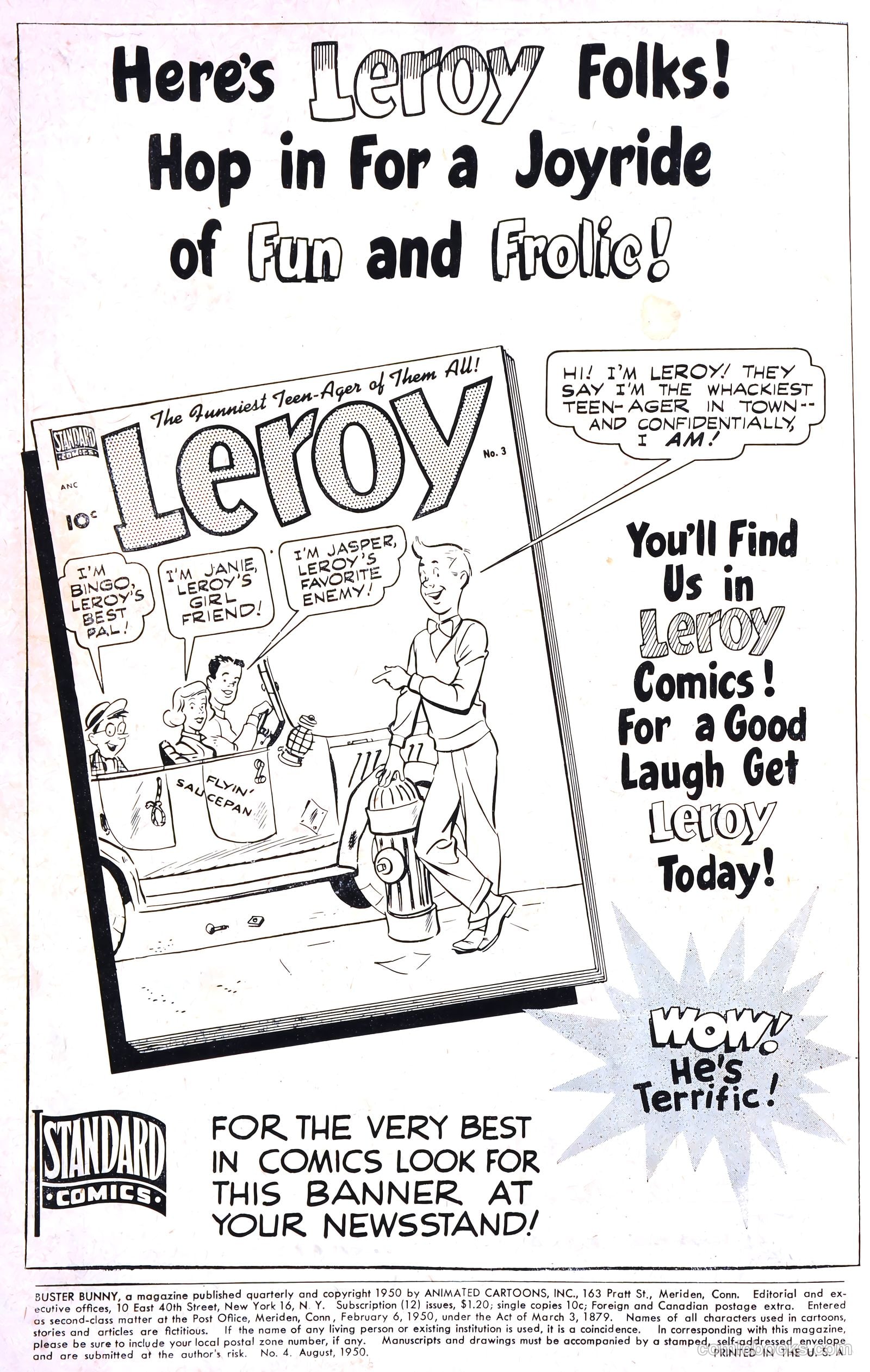 Buster Bunny #4 — page 2 of 36