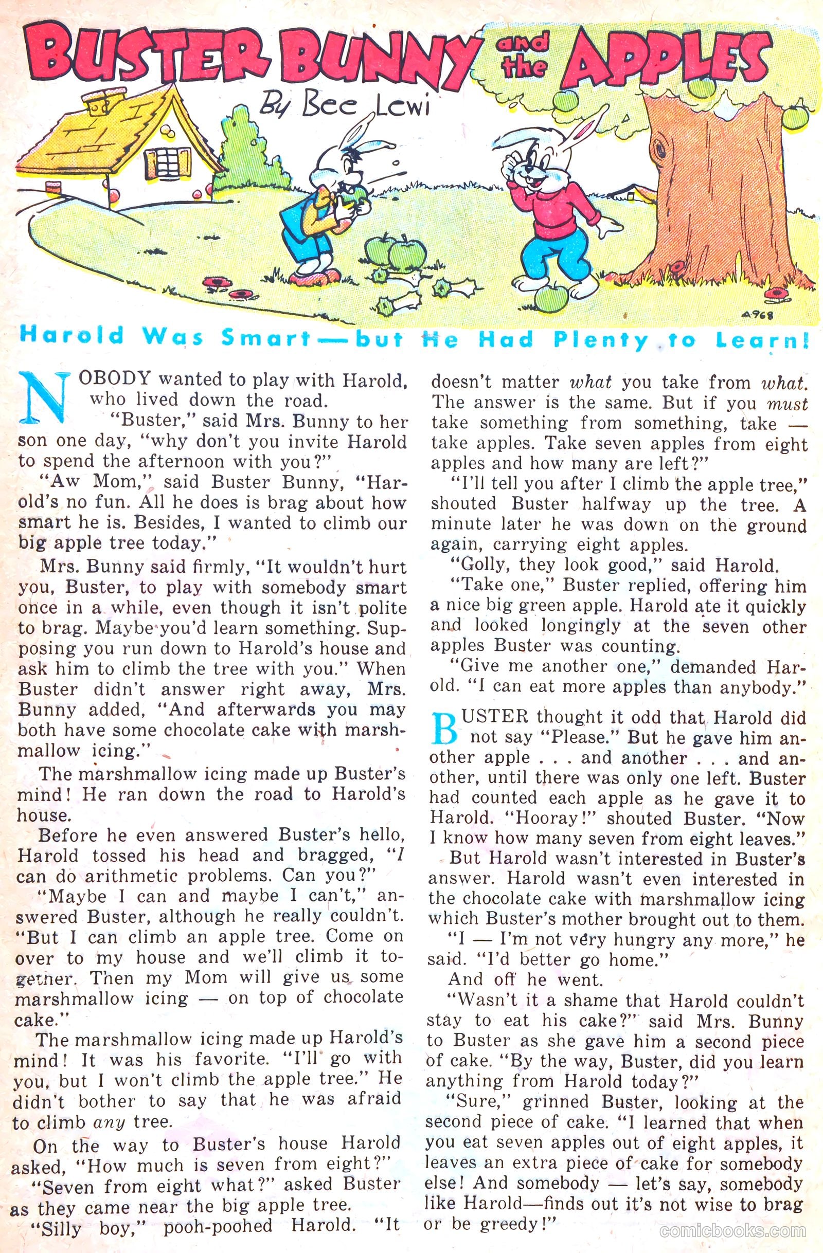 Buster Bunny #4 — page 32 of 36
