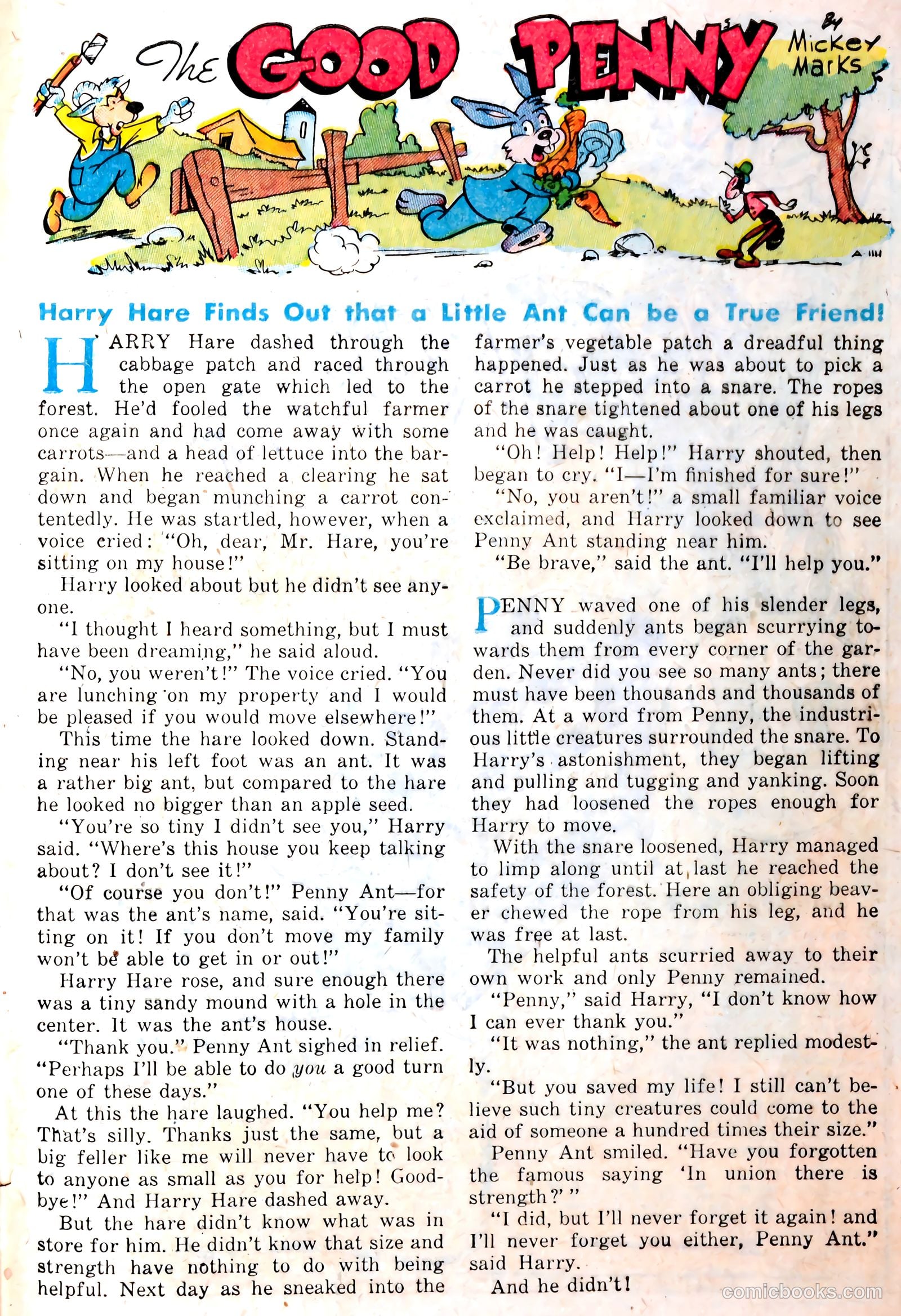 Buster Bunny #6 — page 33 of 36
