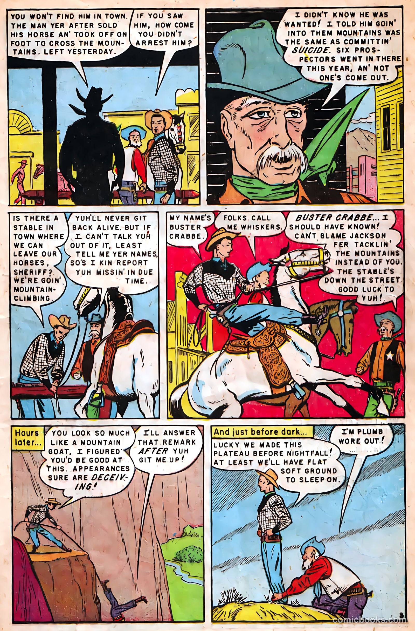 Buster Crabbe #1 — page 5 of 37