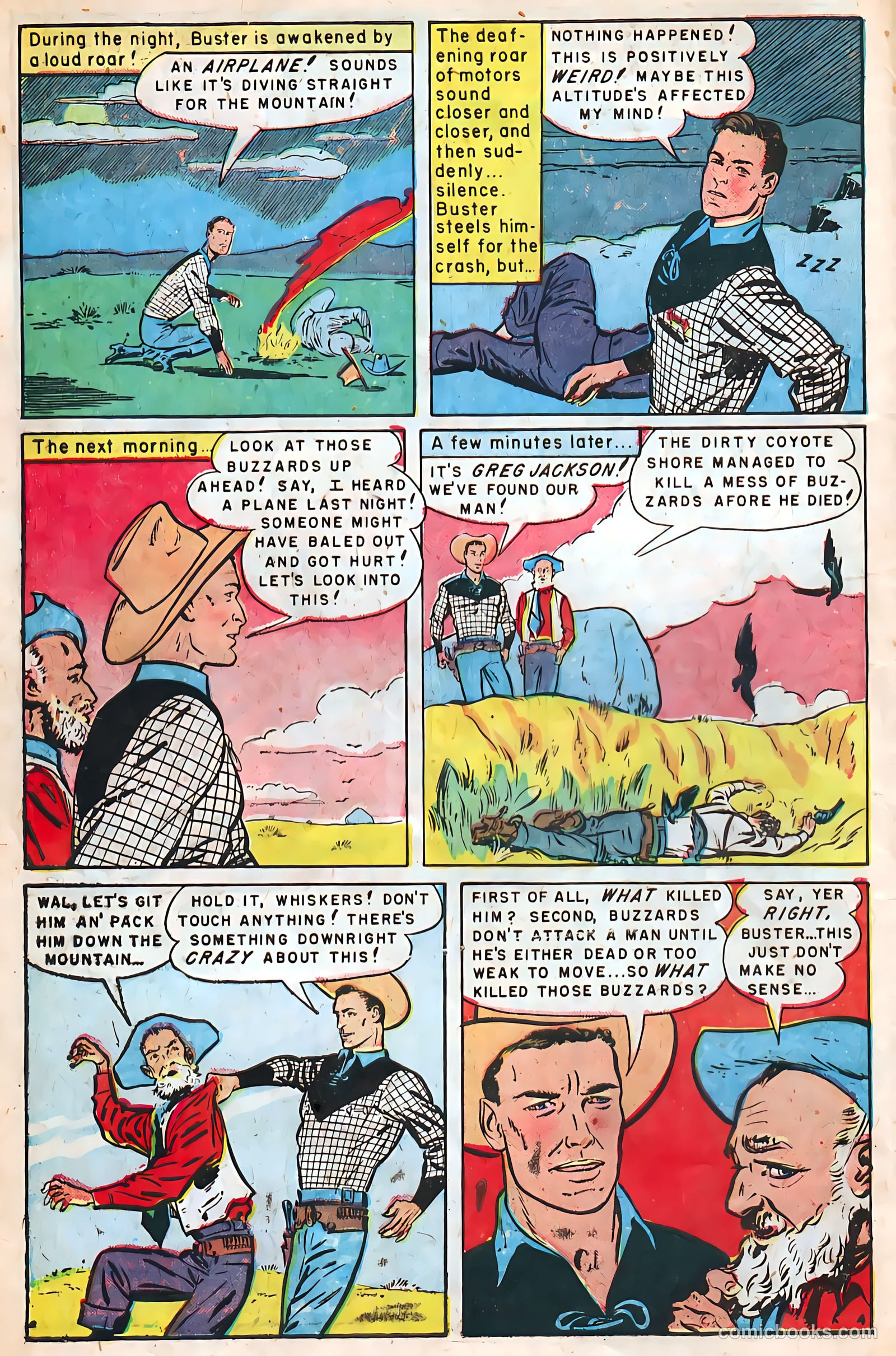Buster Crabbe #1 — page 6 of 37