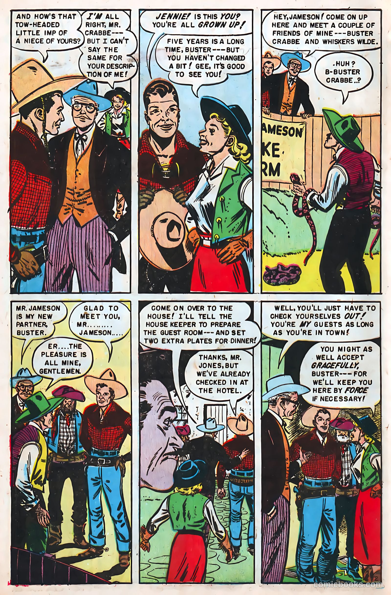 Buster Crabbe #11 — page 4 of 37