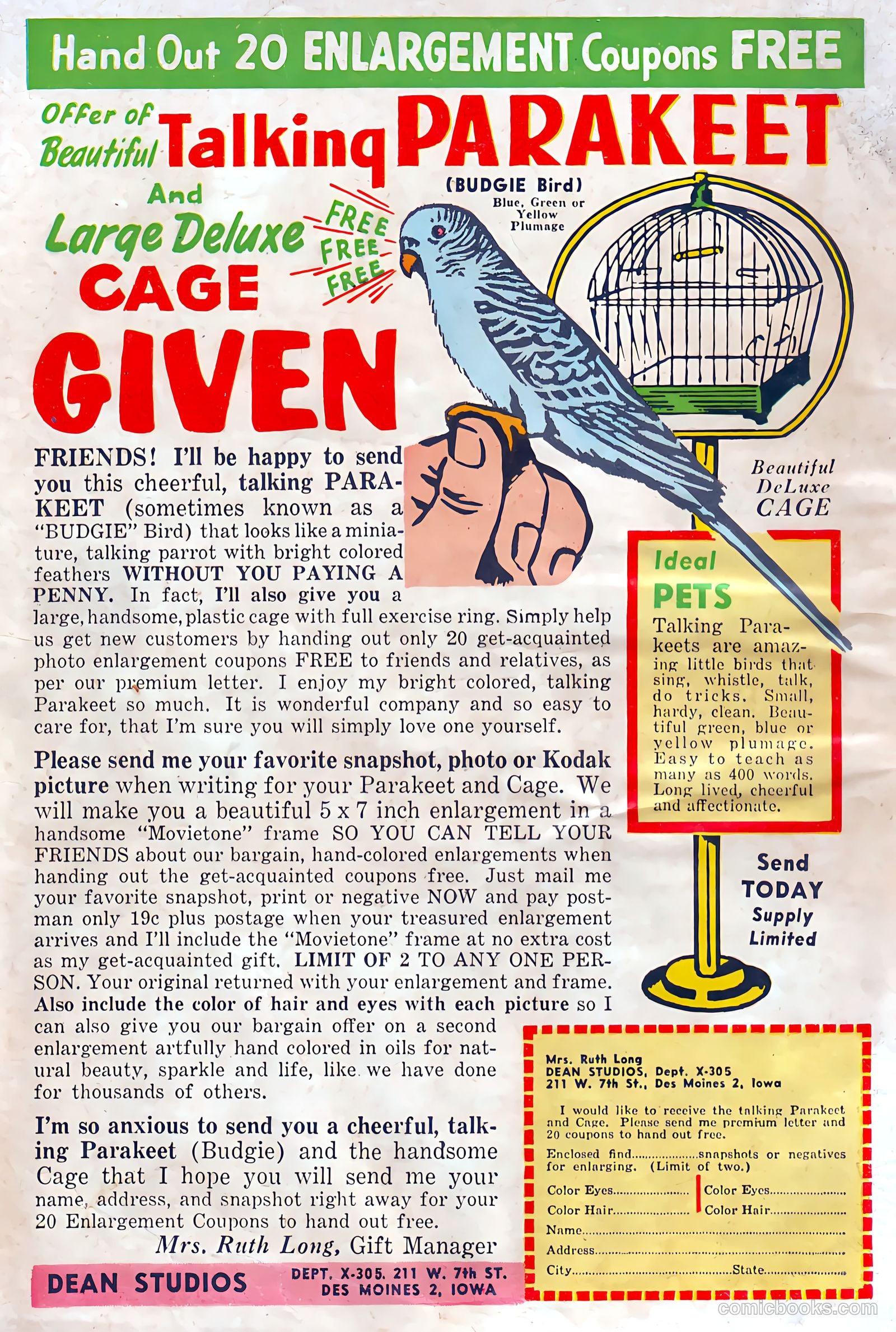 Buster Crabbe #12 — page 36 of 36
