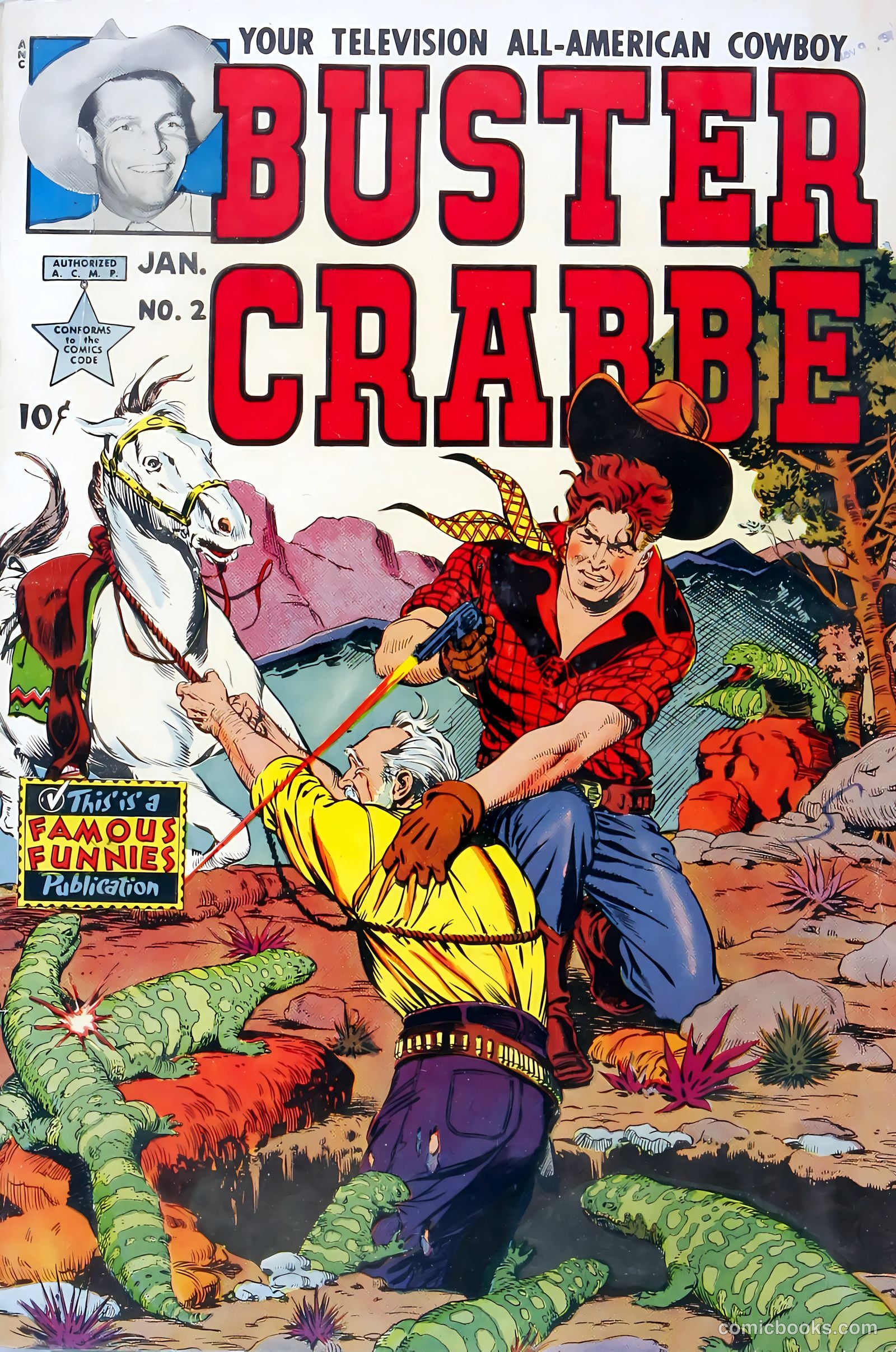 Buster Crabbe #2 — page 1 of 37
