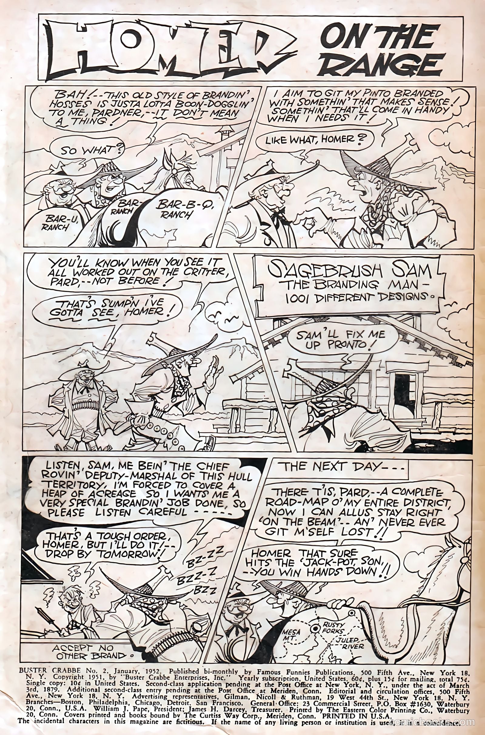 Buster Crabbe #2 — page 3 of 37