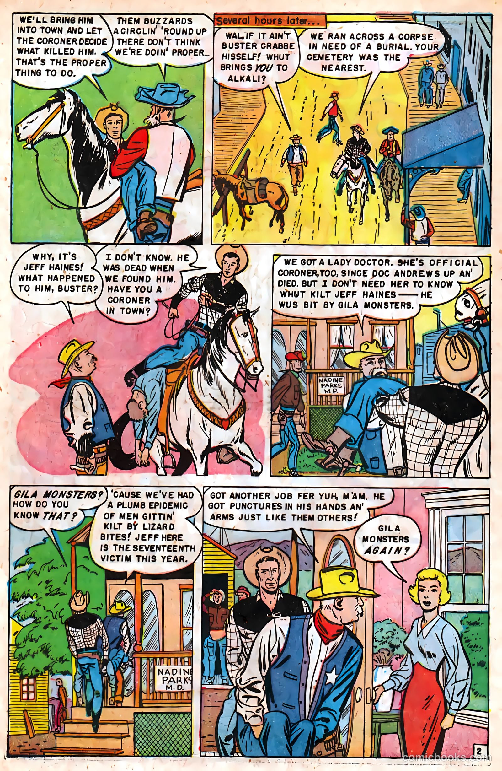 Buster Crabbe #2 — page 5 of 37