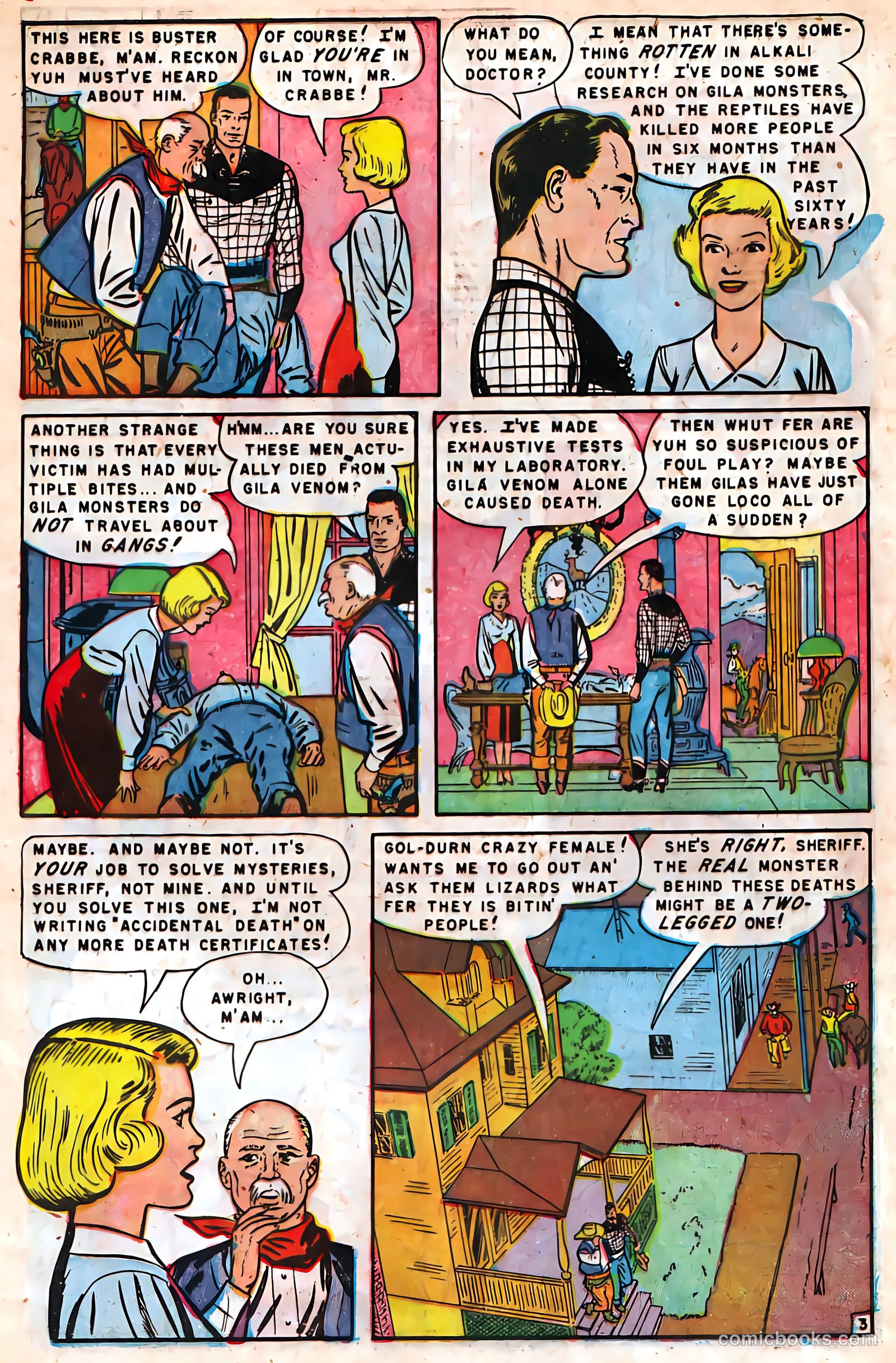 Buster Crabbe #2 — page 6 of 37
