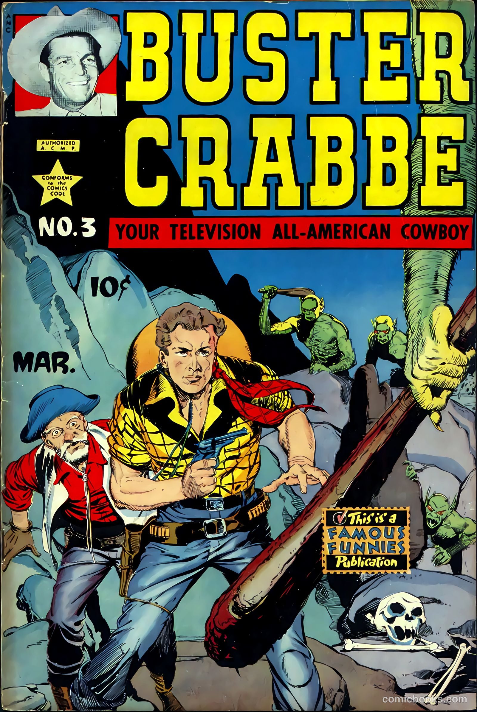 Buster Crabbe #3 — page 1 of 36