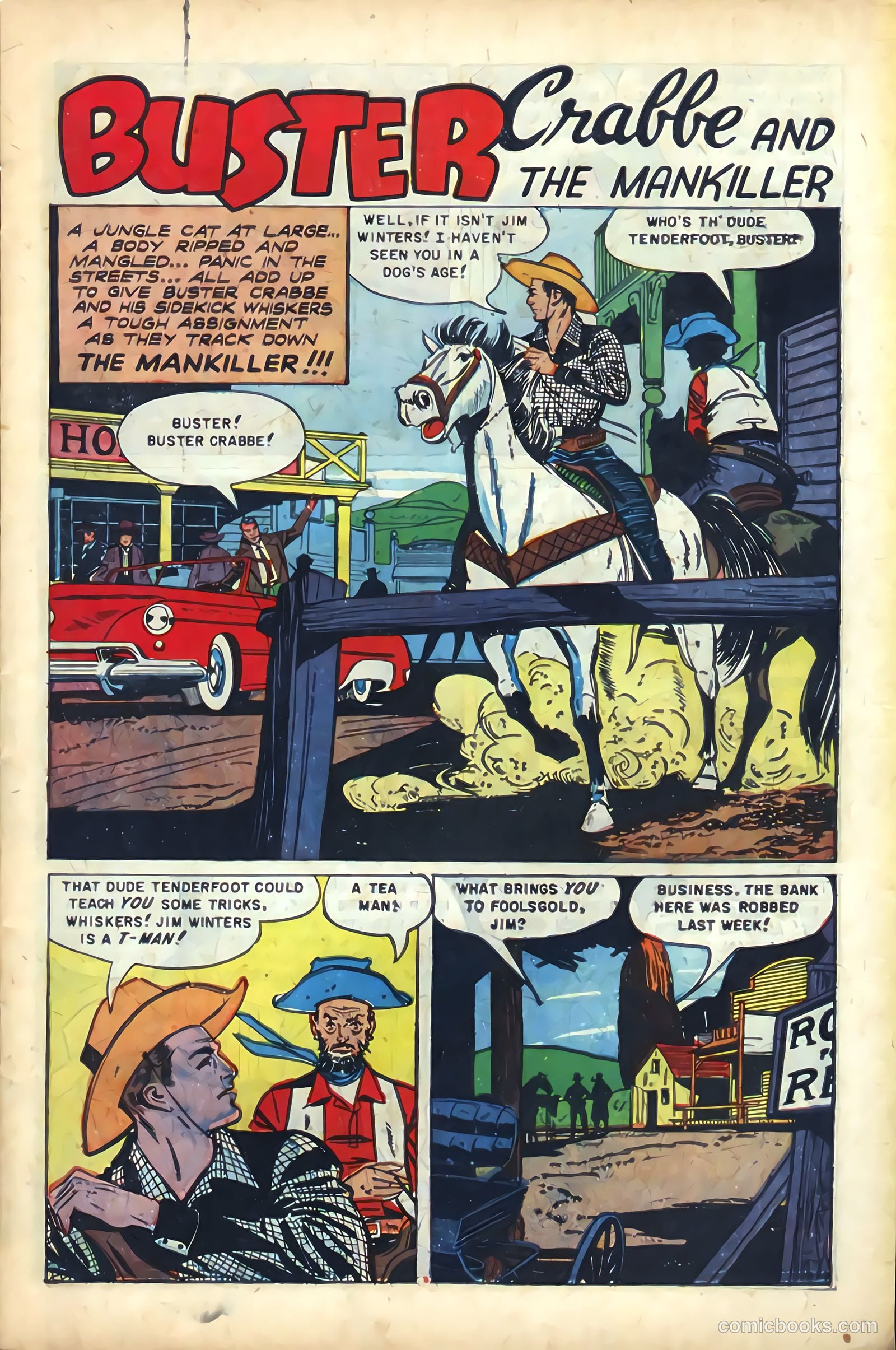 Buster Crabbe #3 — page 3 of 36
