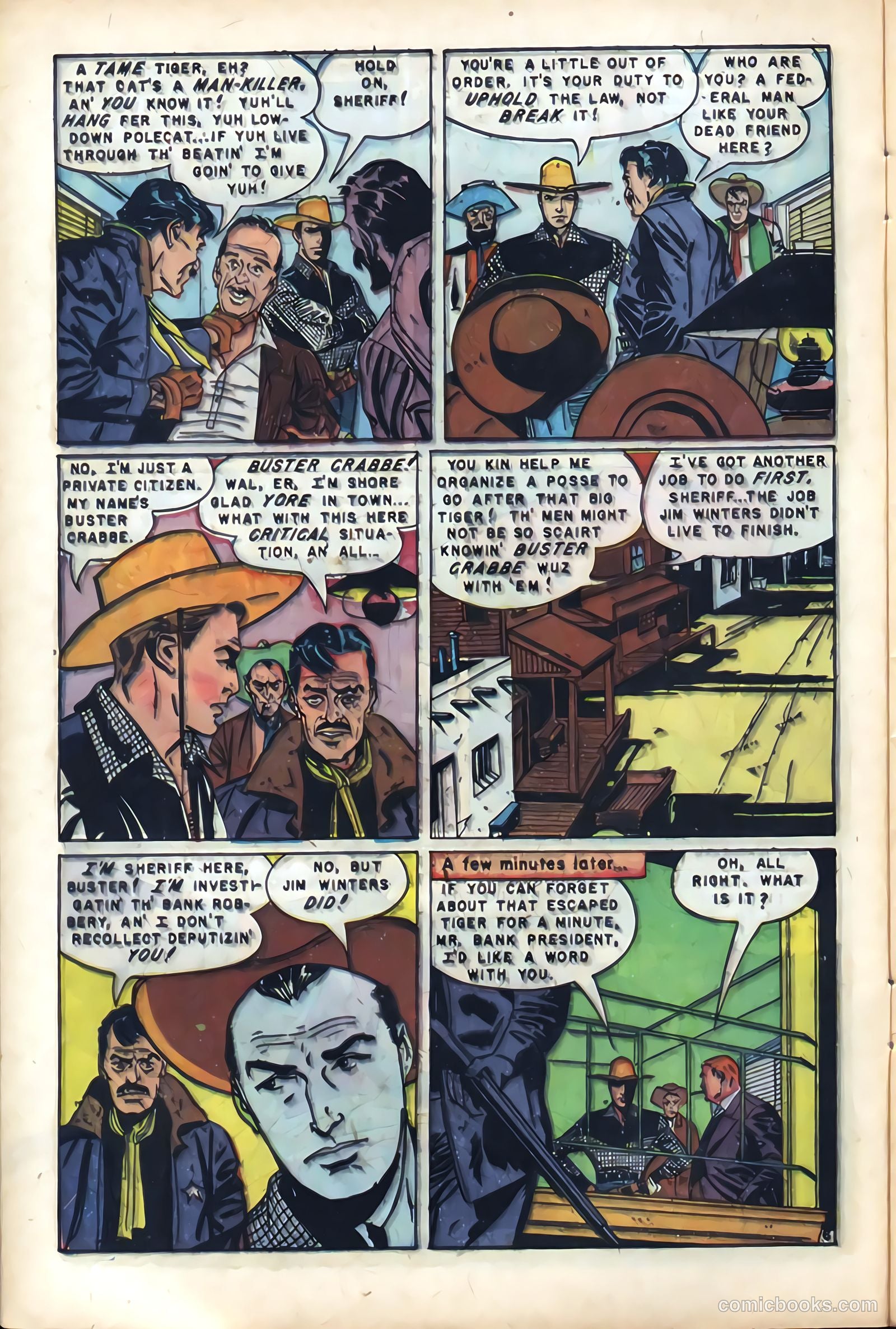 Buster Crabbe #3 — page 8 of 36